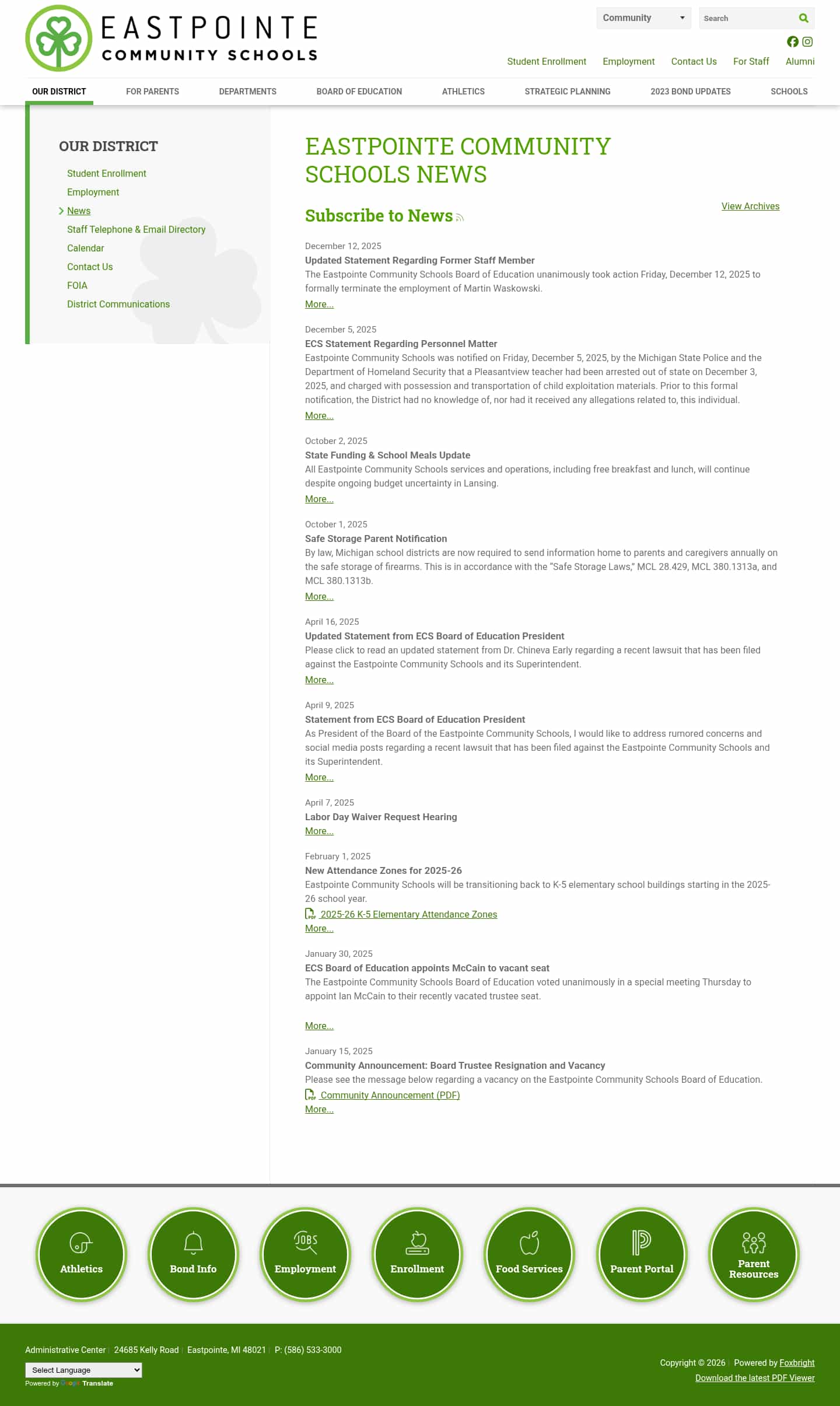 Latest website image capture