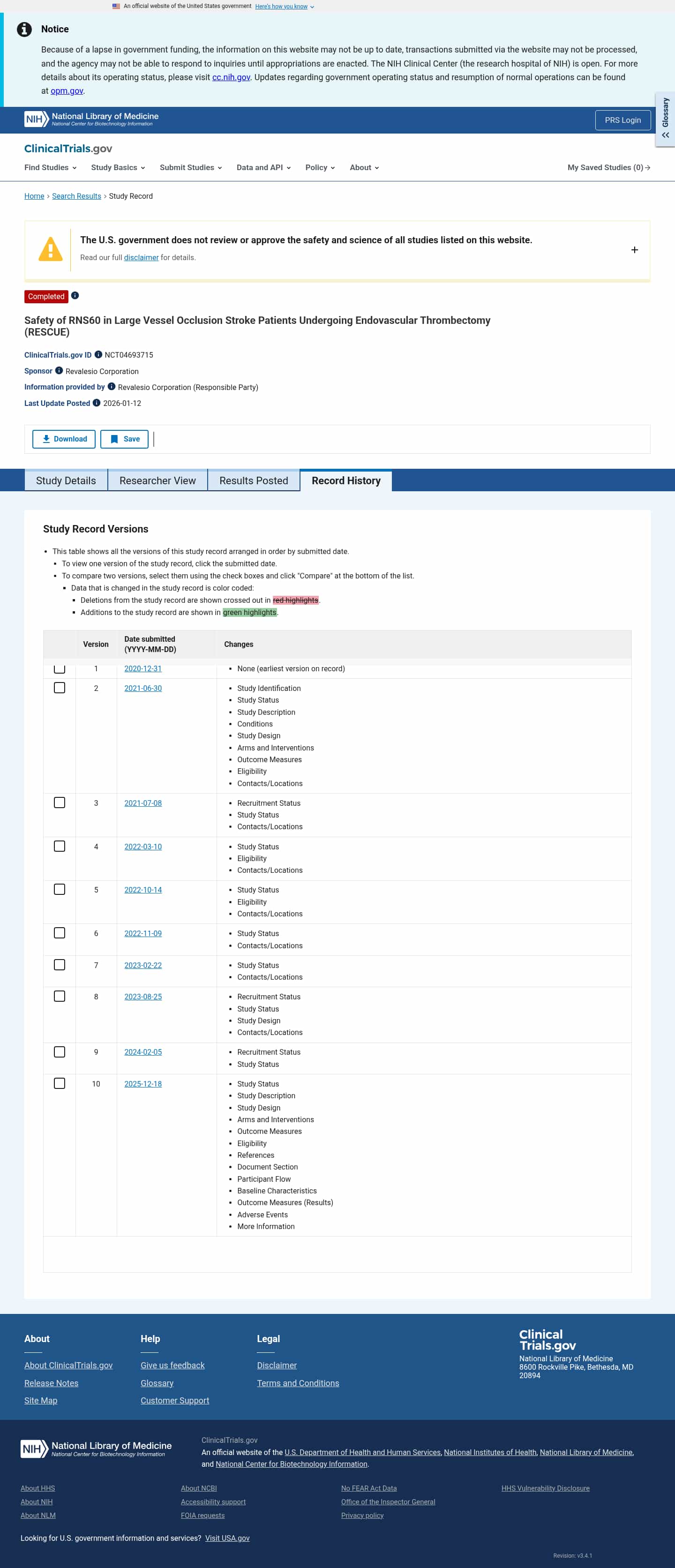 Latest website image capture