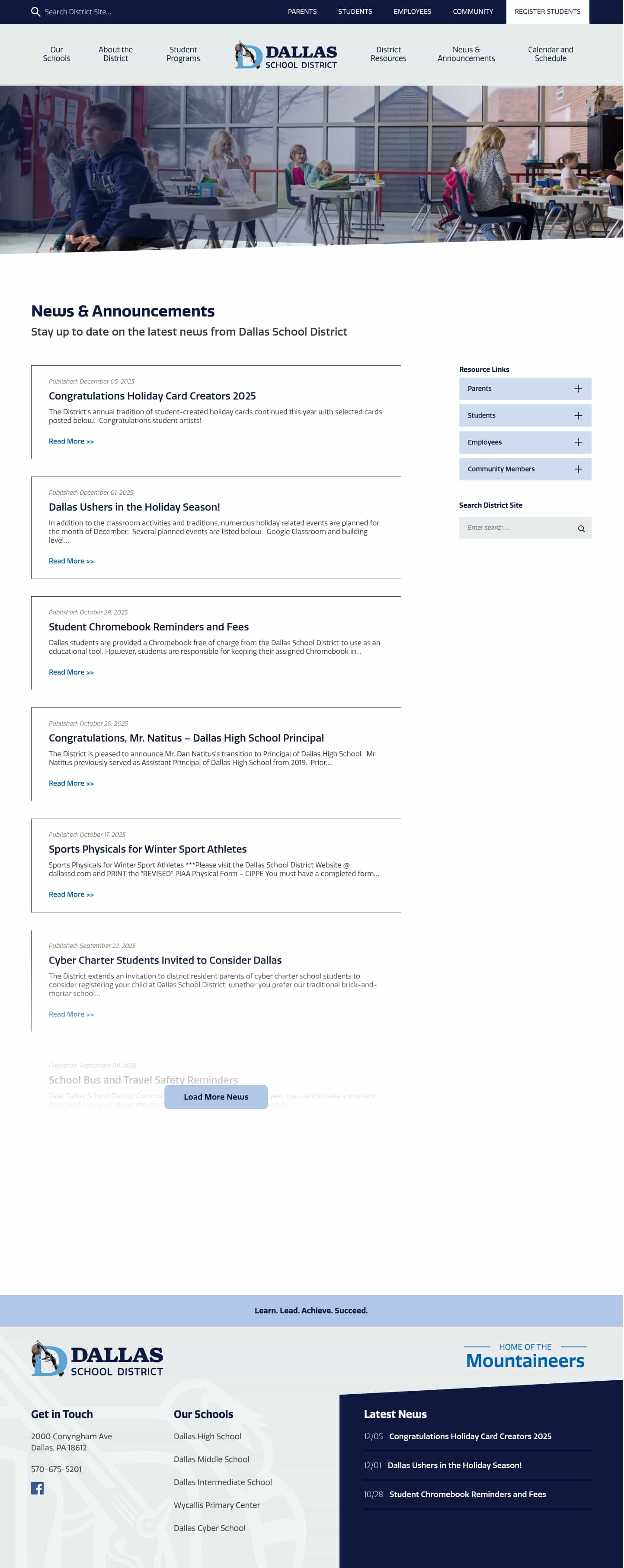 Latest website image capture