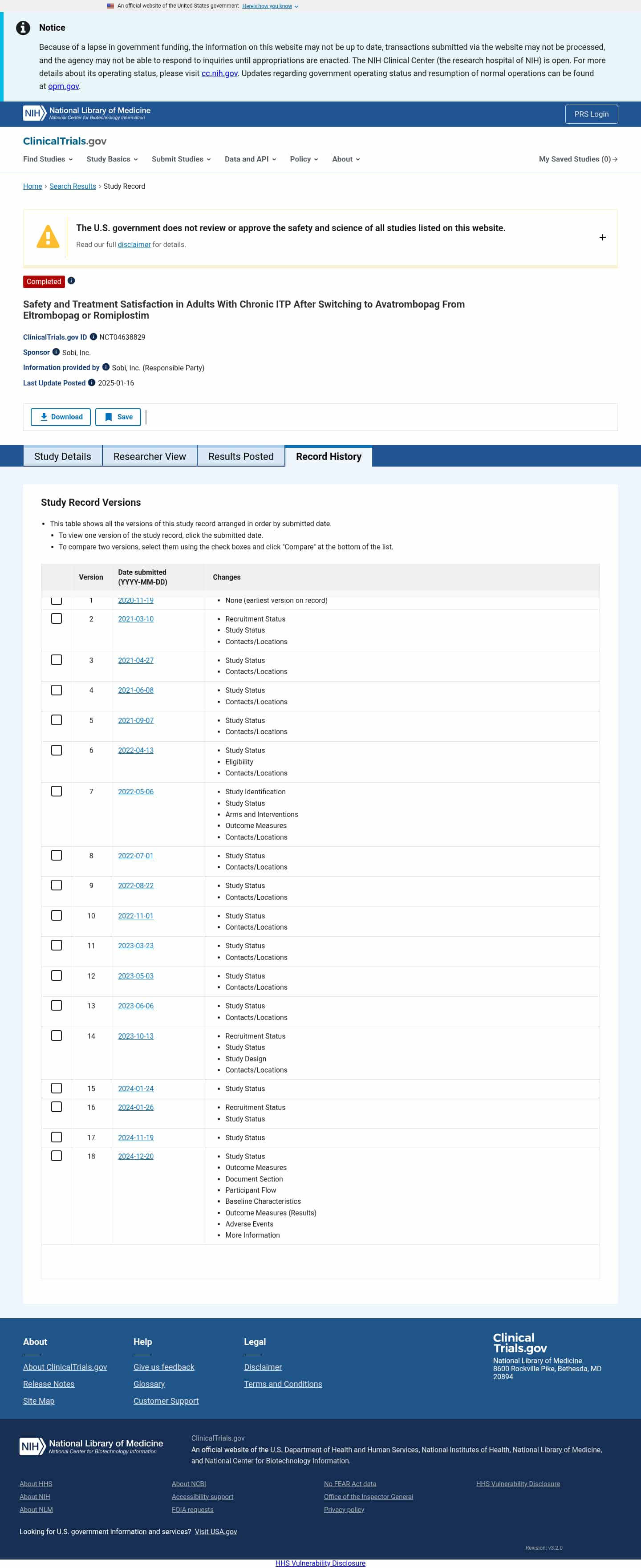 Latest website image capture