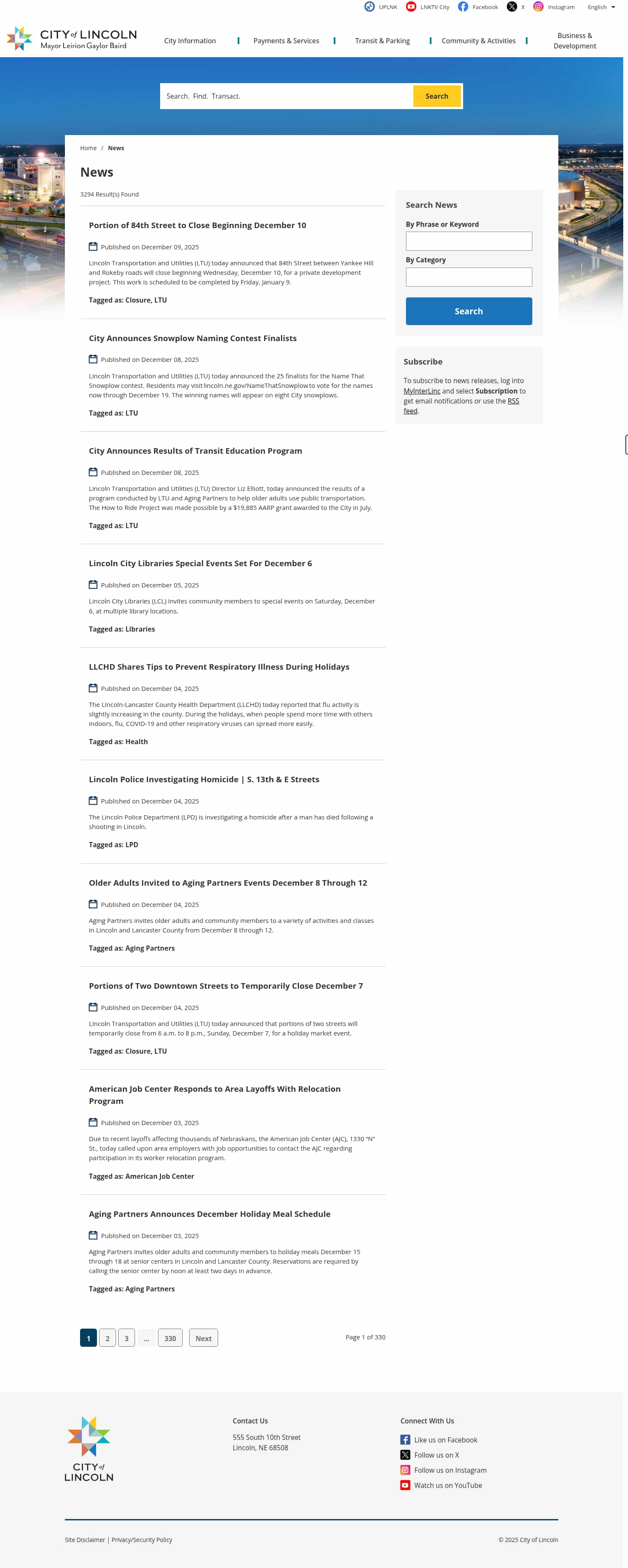 Latest website image capture