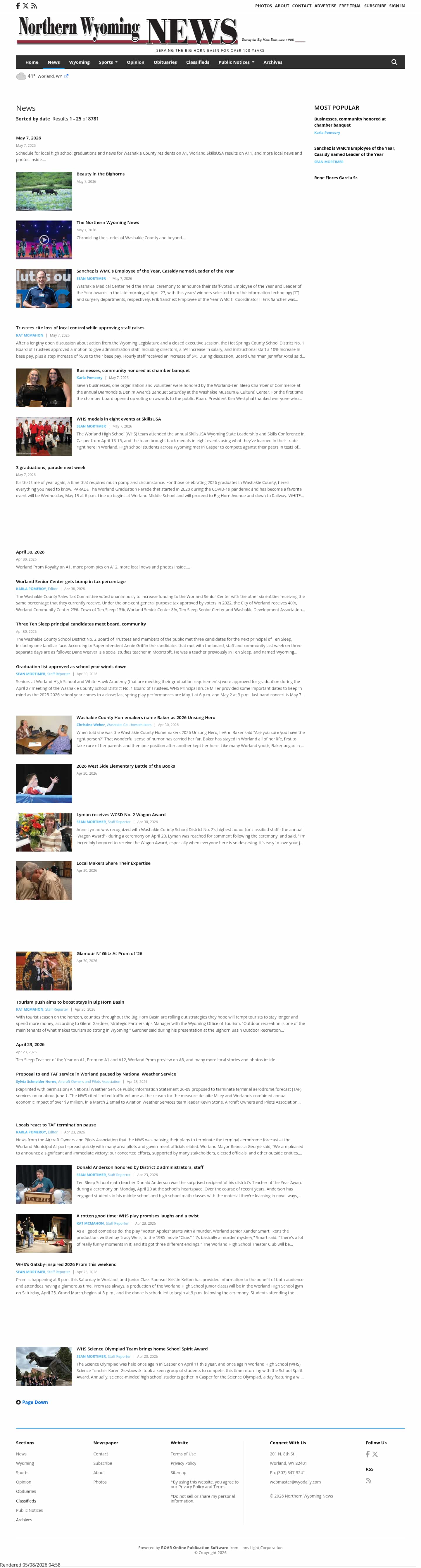 Latest website image capture