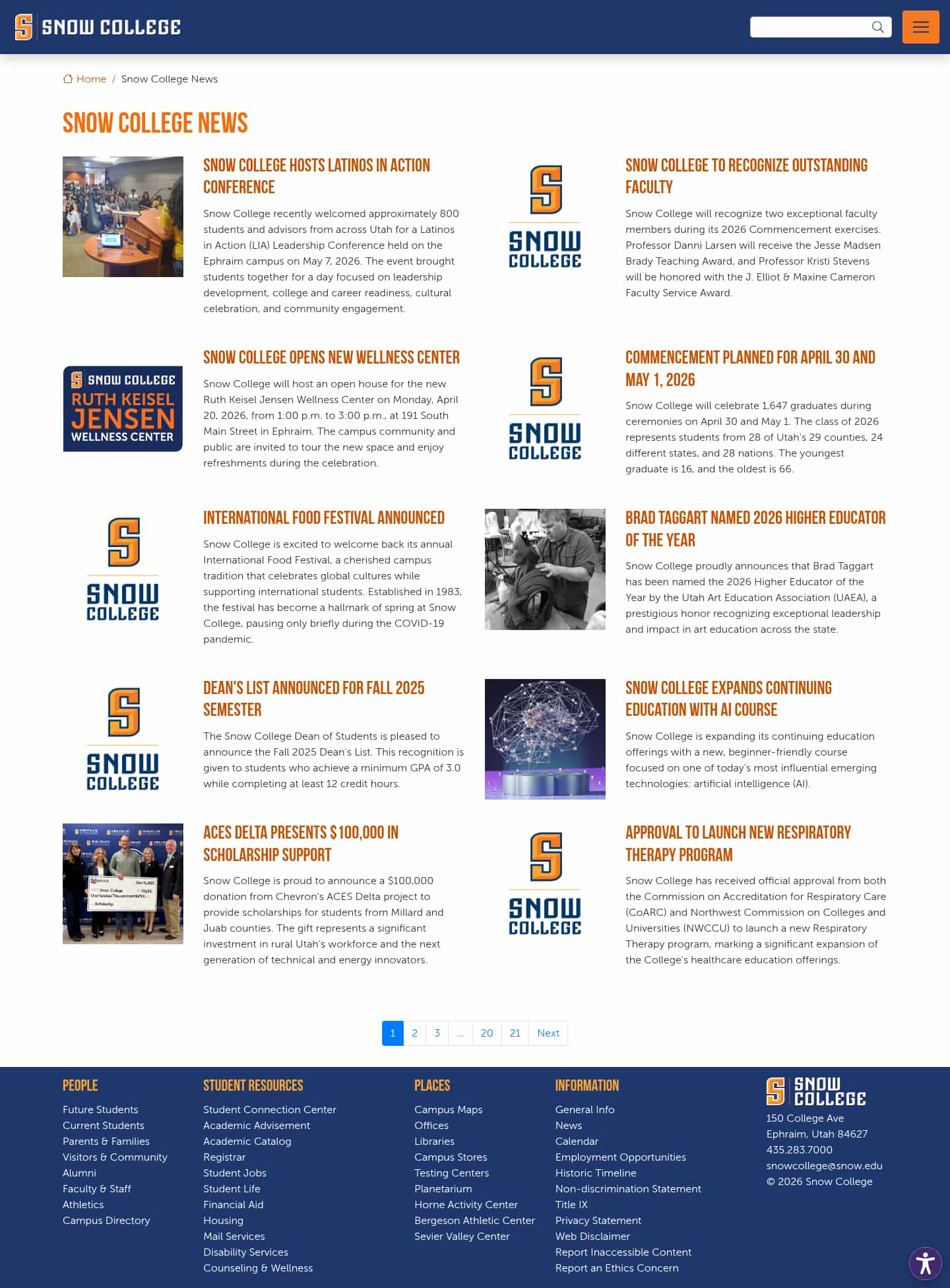 Latest website image capture