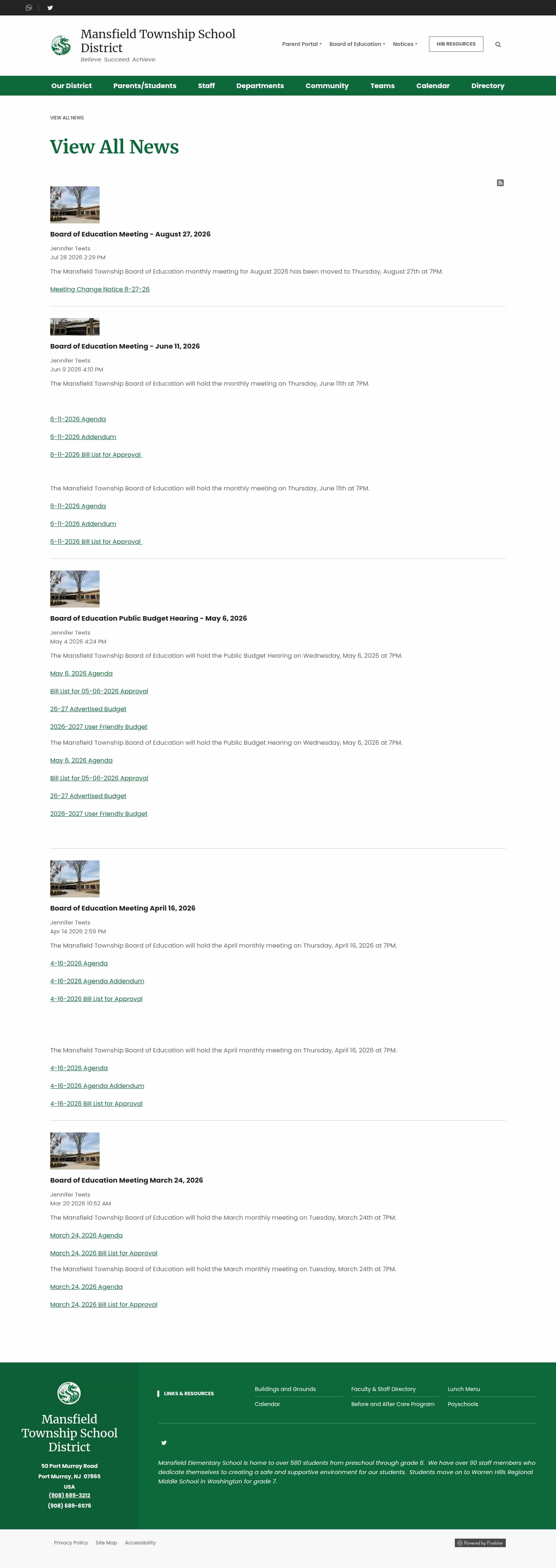 Latest website image capture