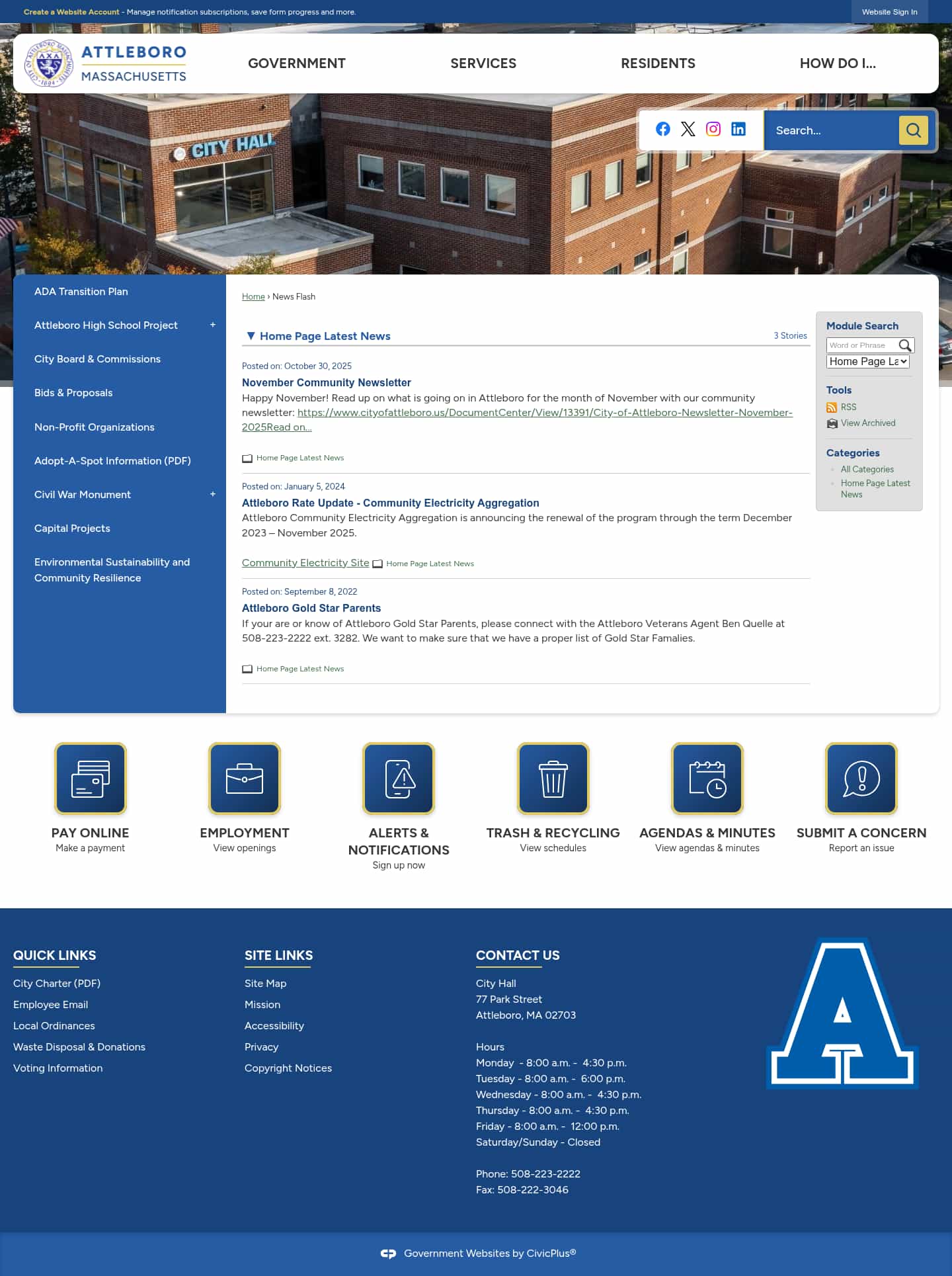 Latest website image capture