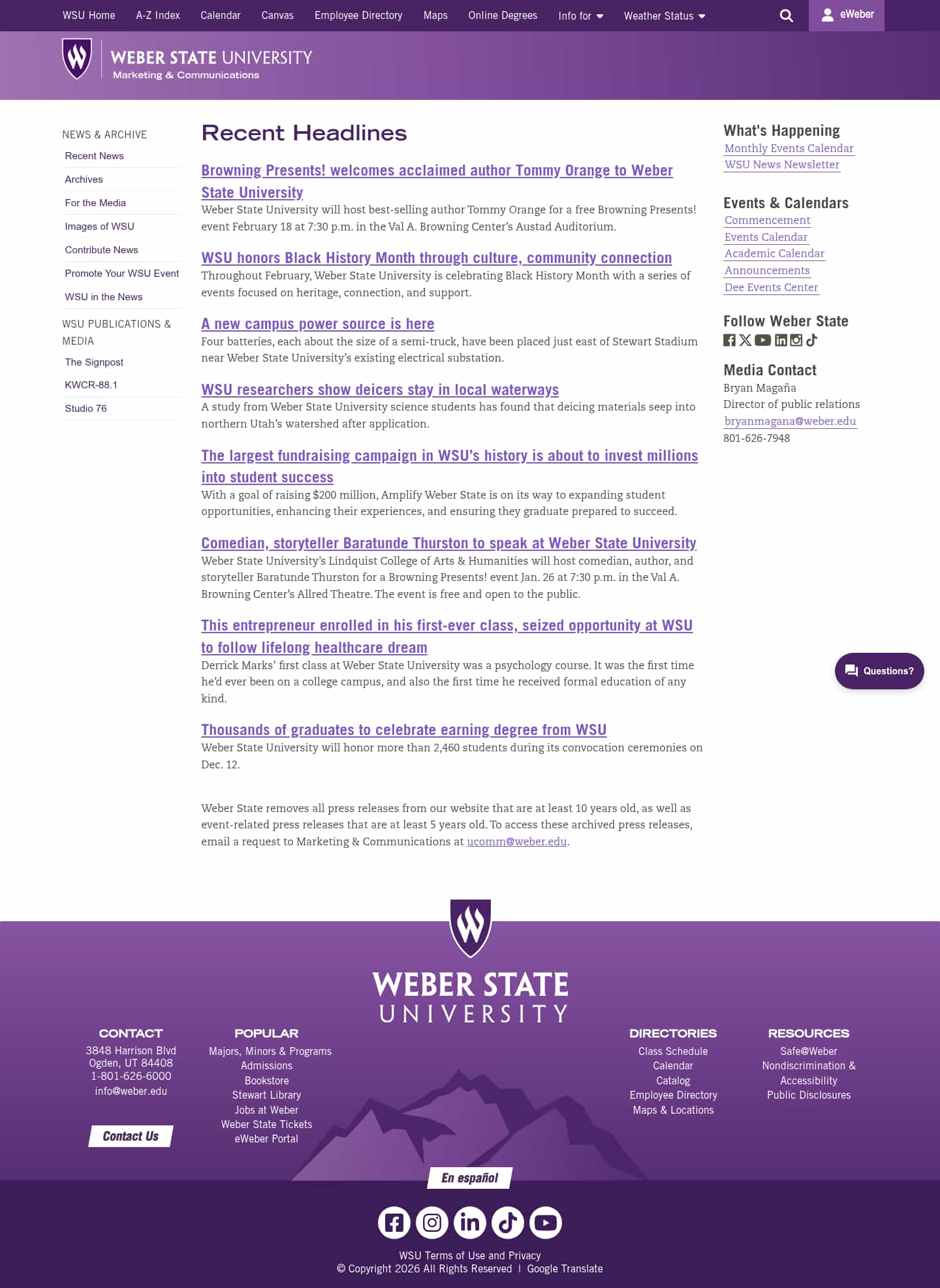 Latest website image capture