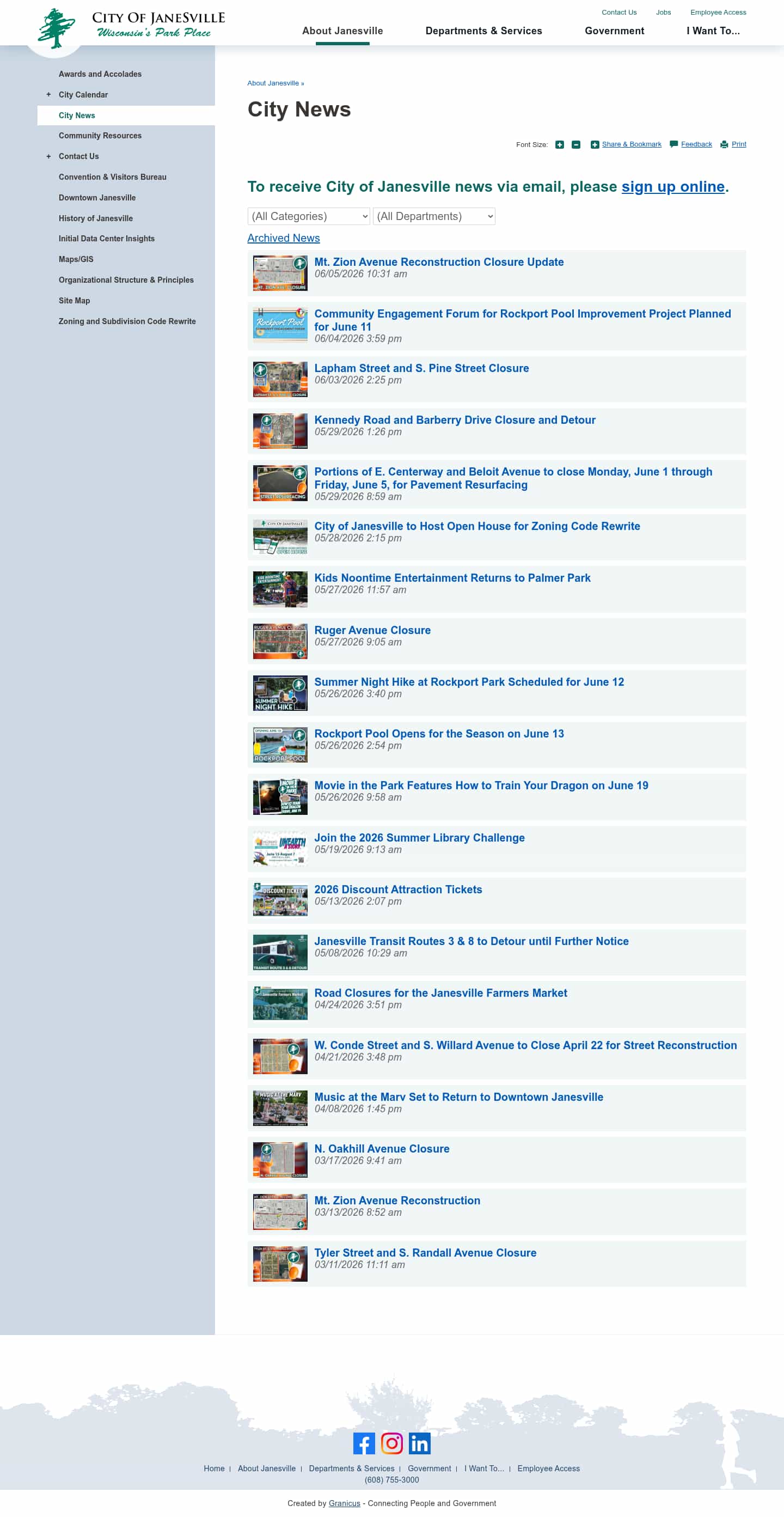 Latest website image capture