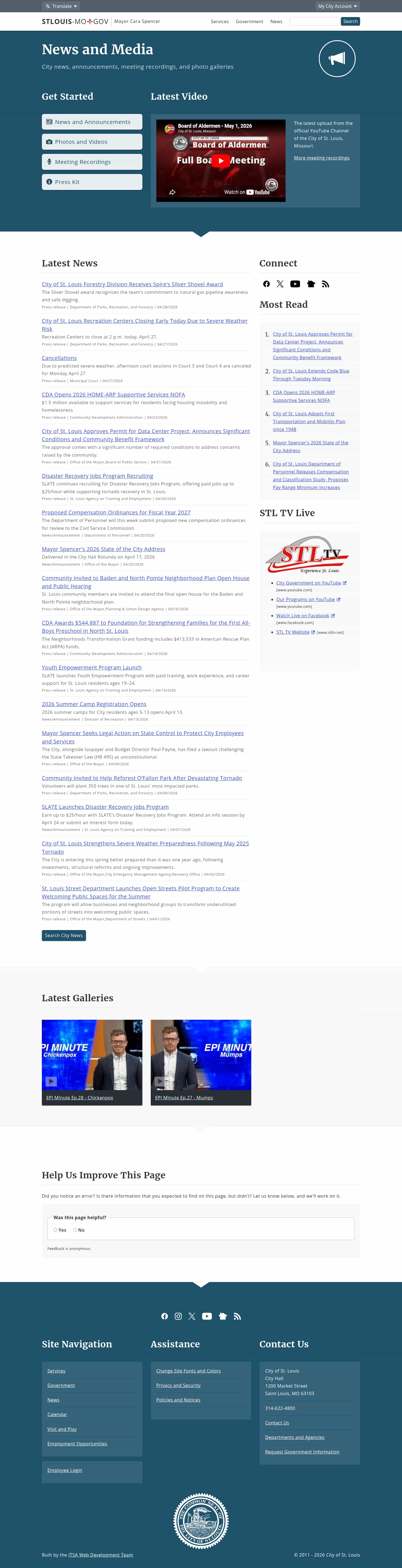 Latest website image capture
