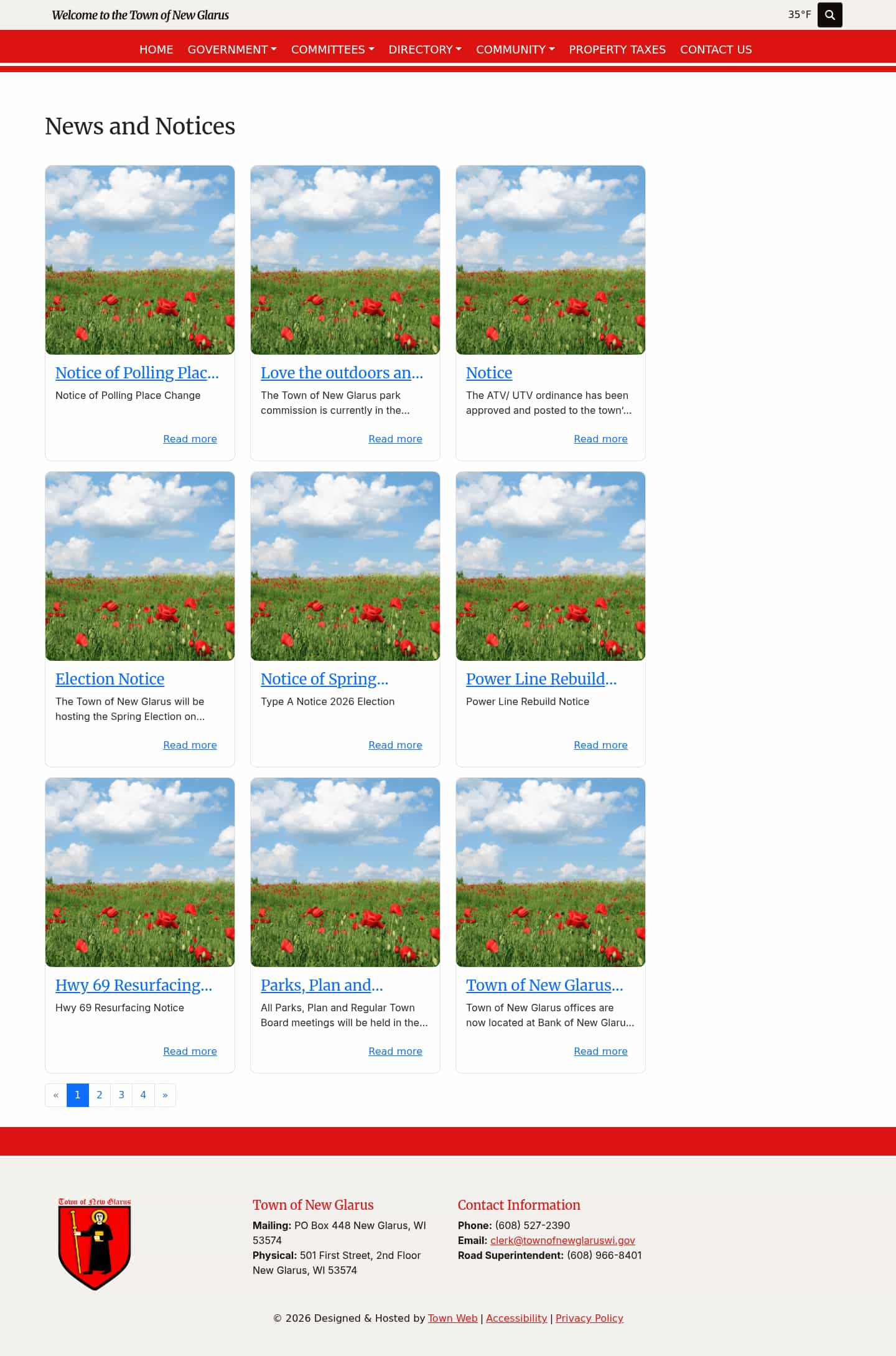 Latest website image capture