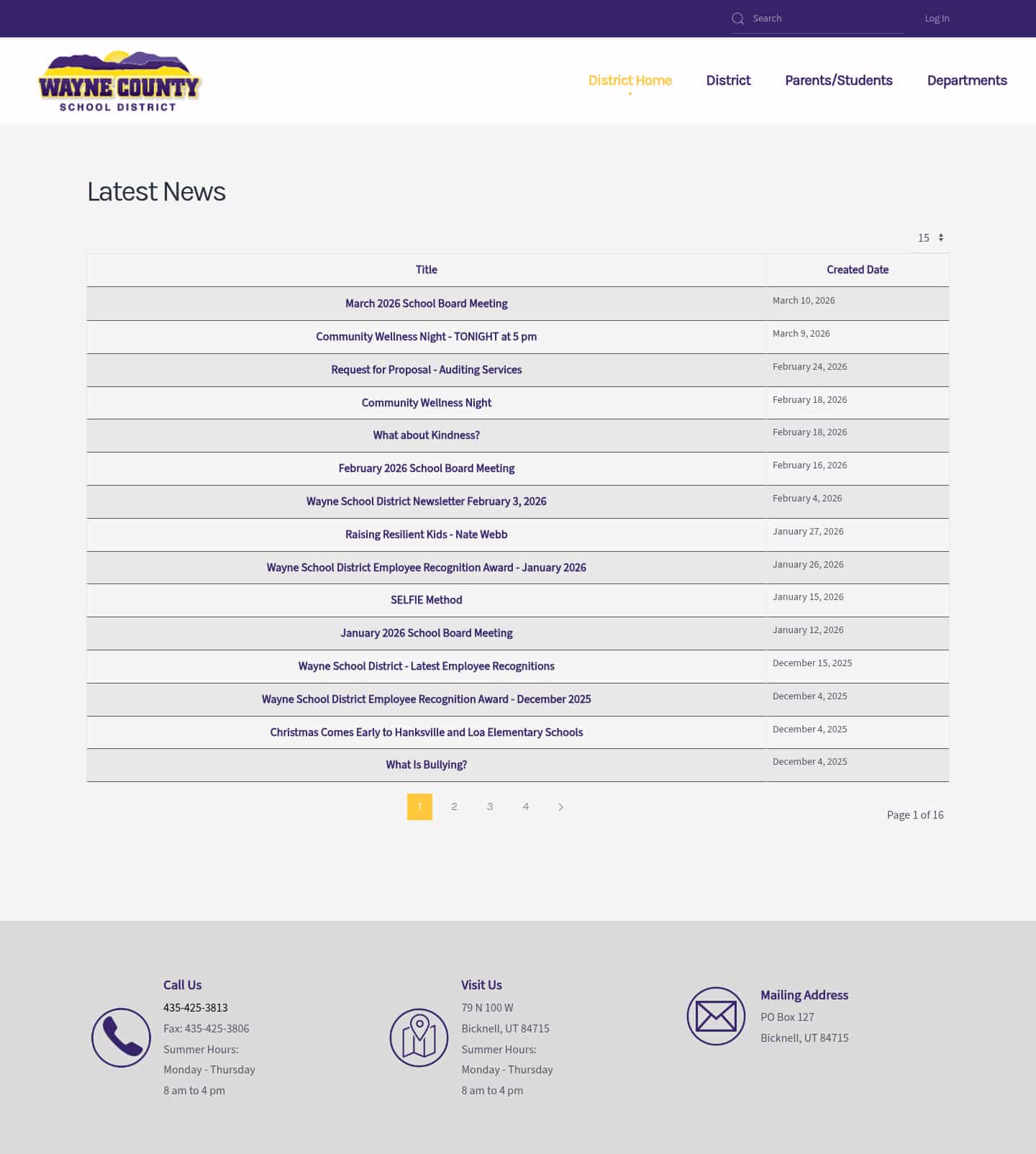 Latest website image capture