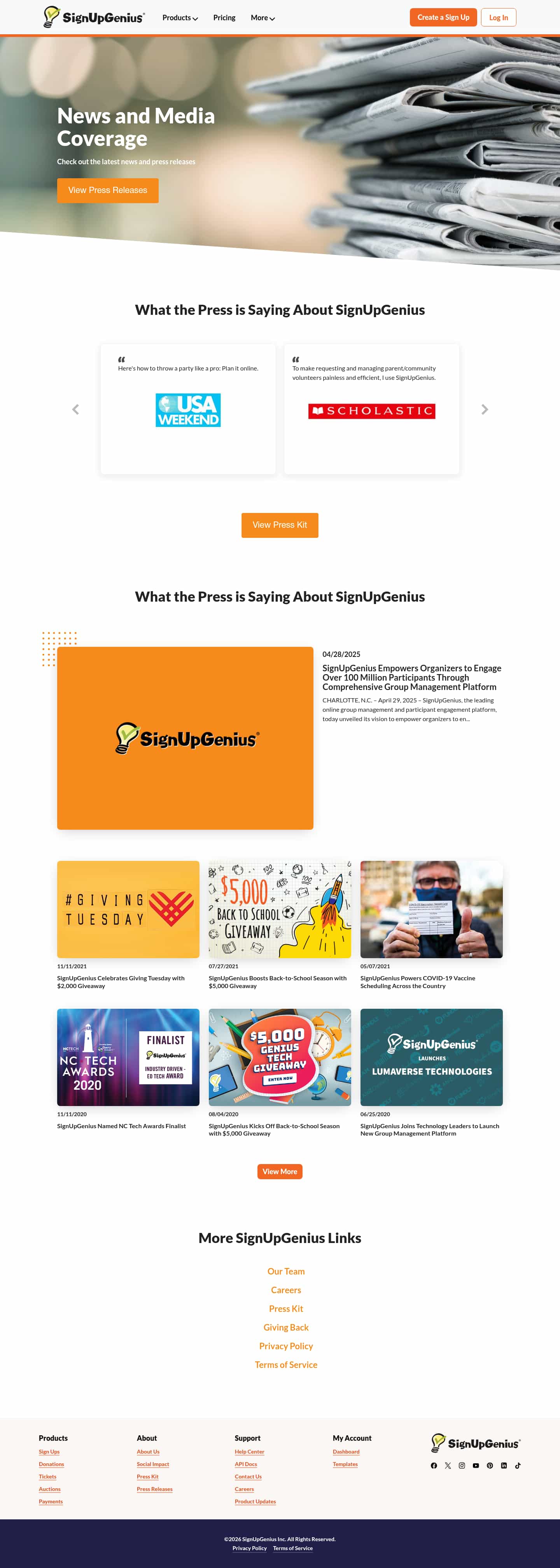 Latest website image capture