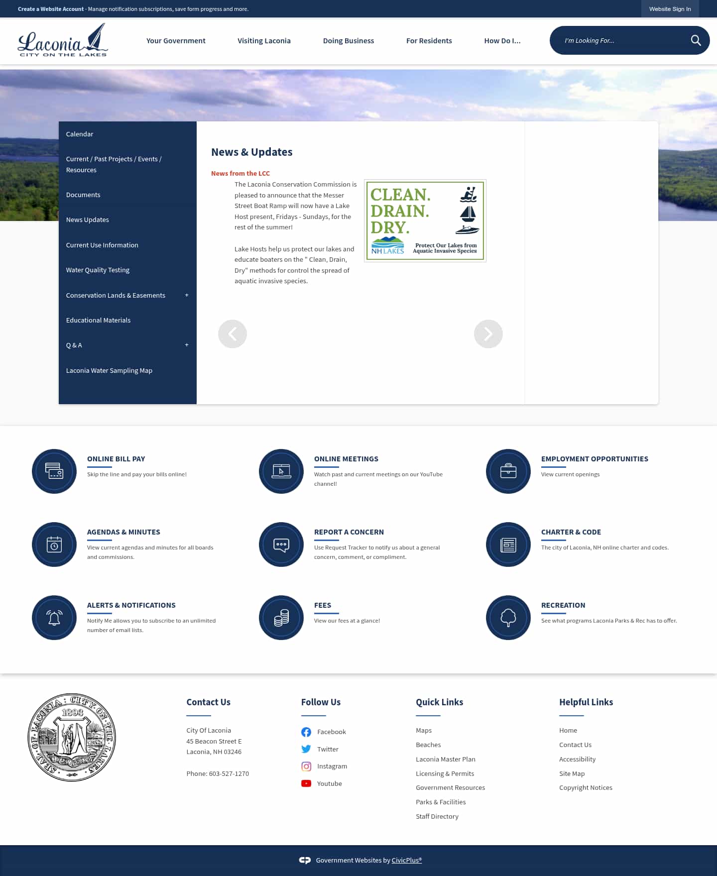 Latest website image capture