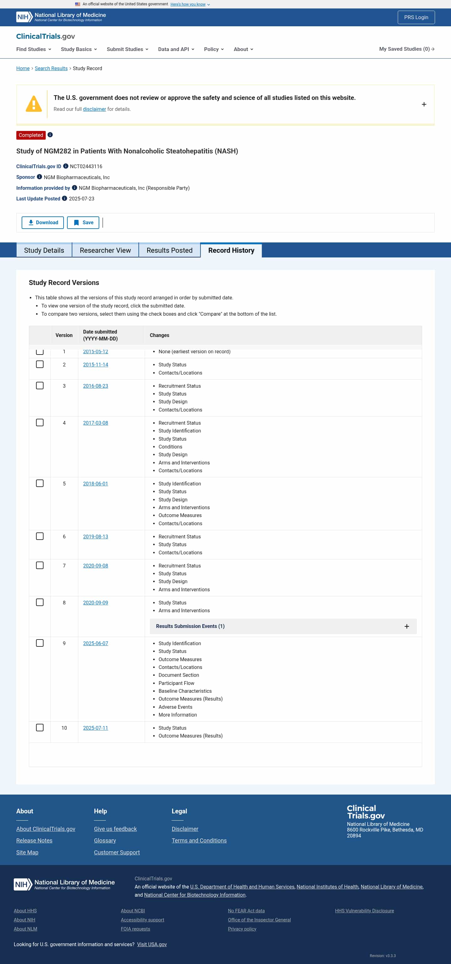 Latest website image capture
