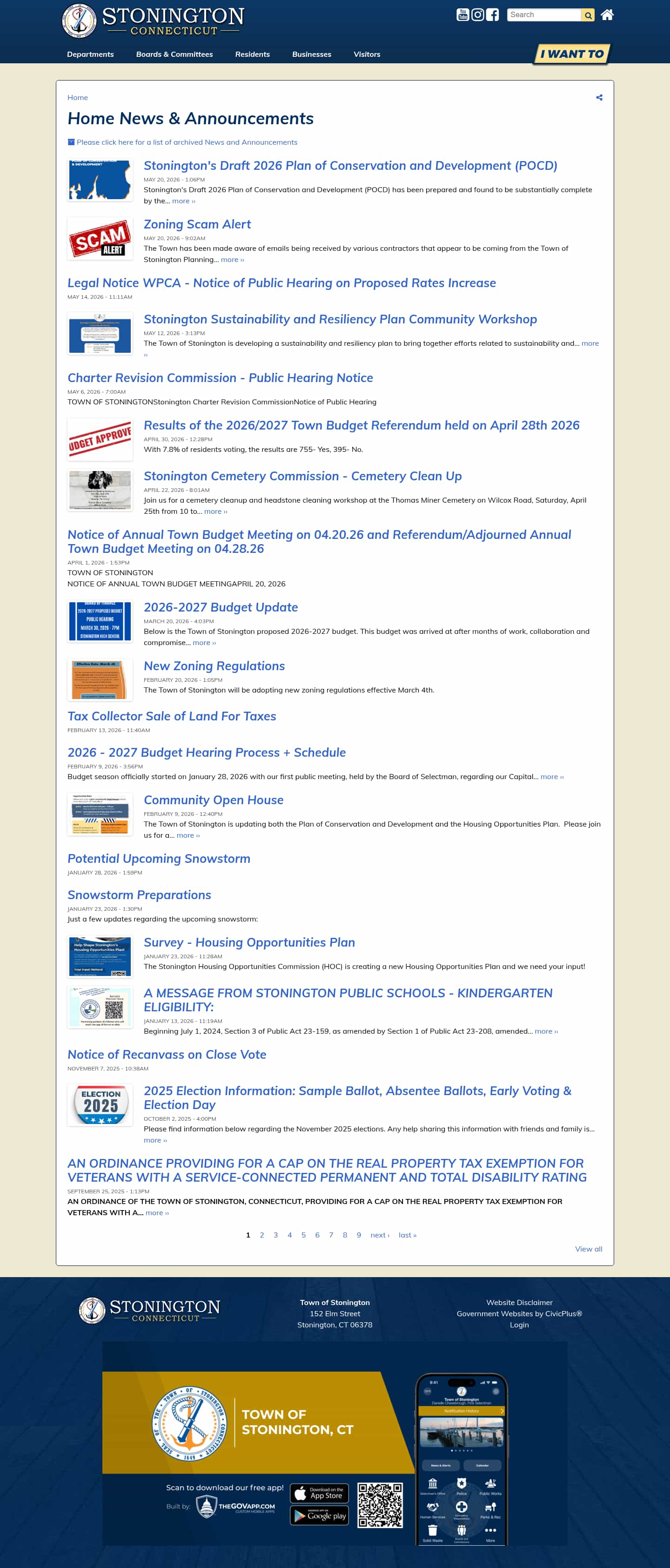 Latest website image capture