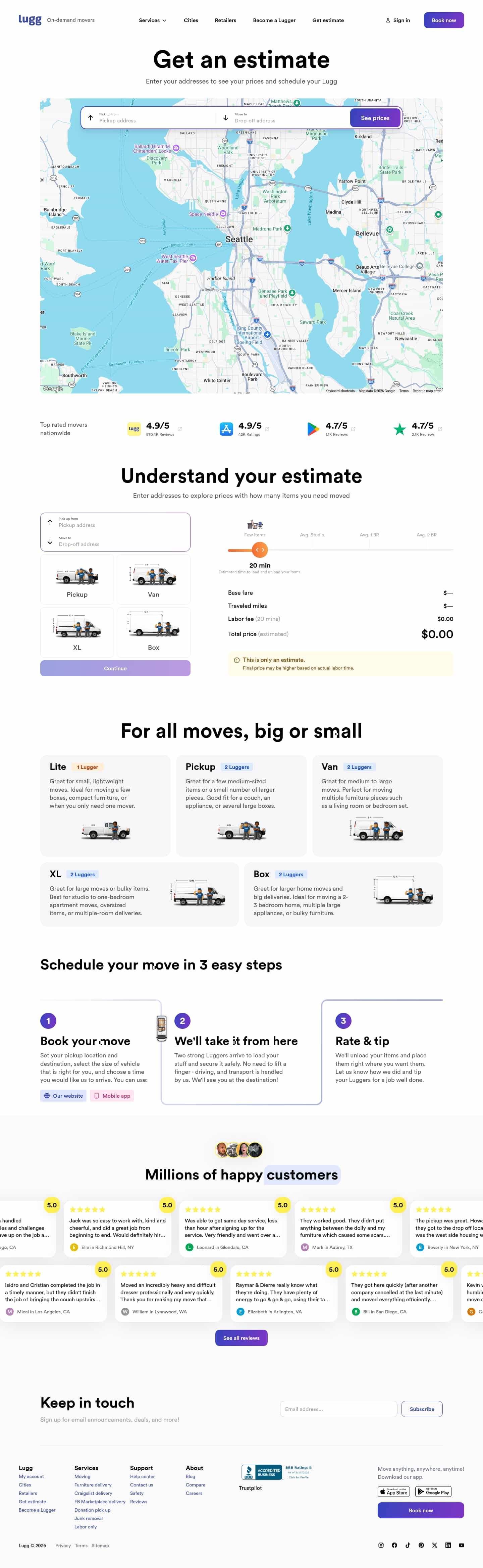 Latest website image capture