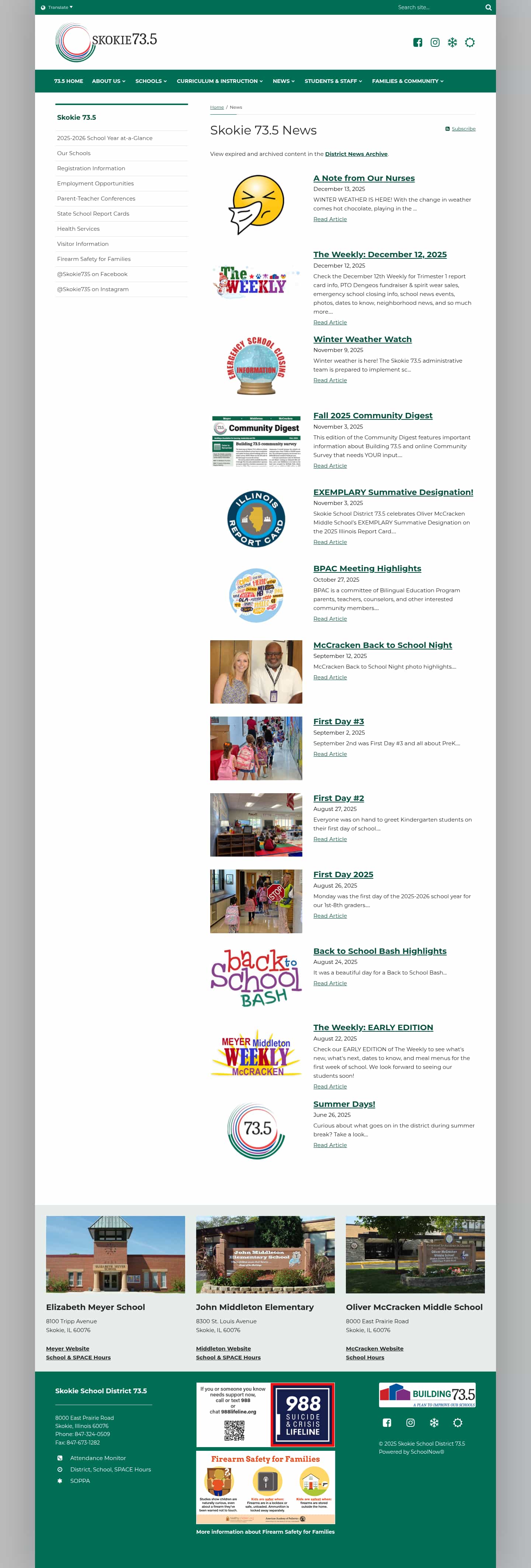 Latest website image capture