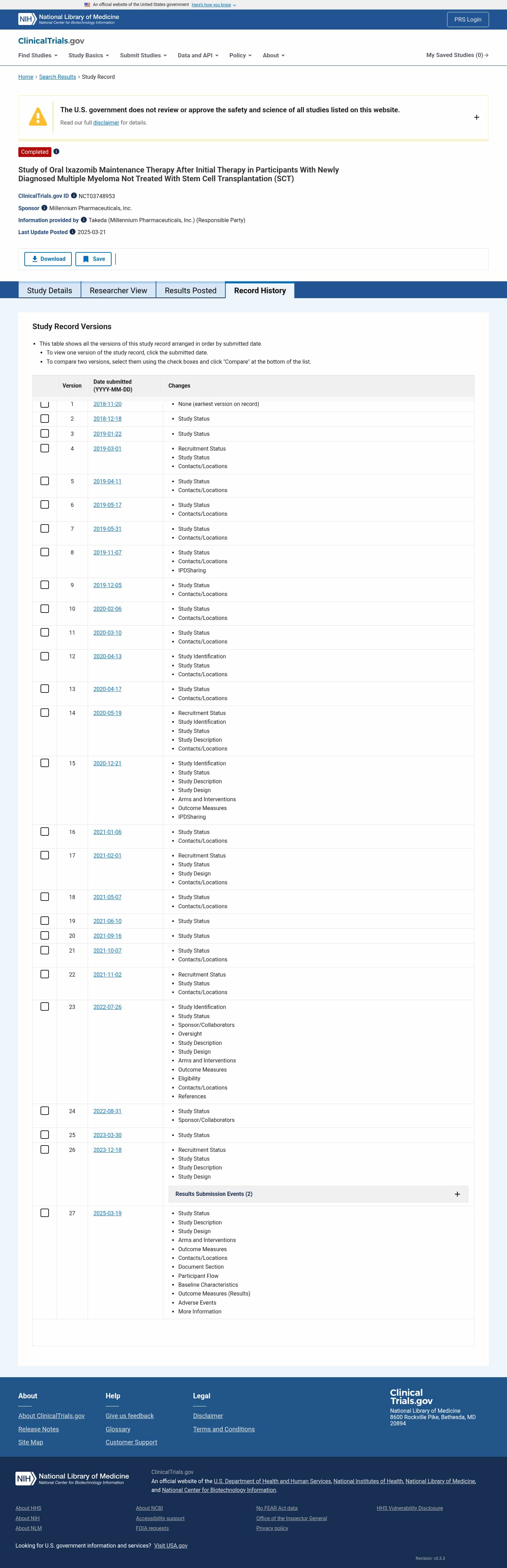 Latest website image capture