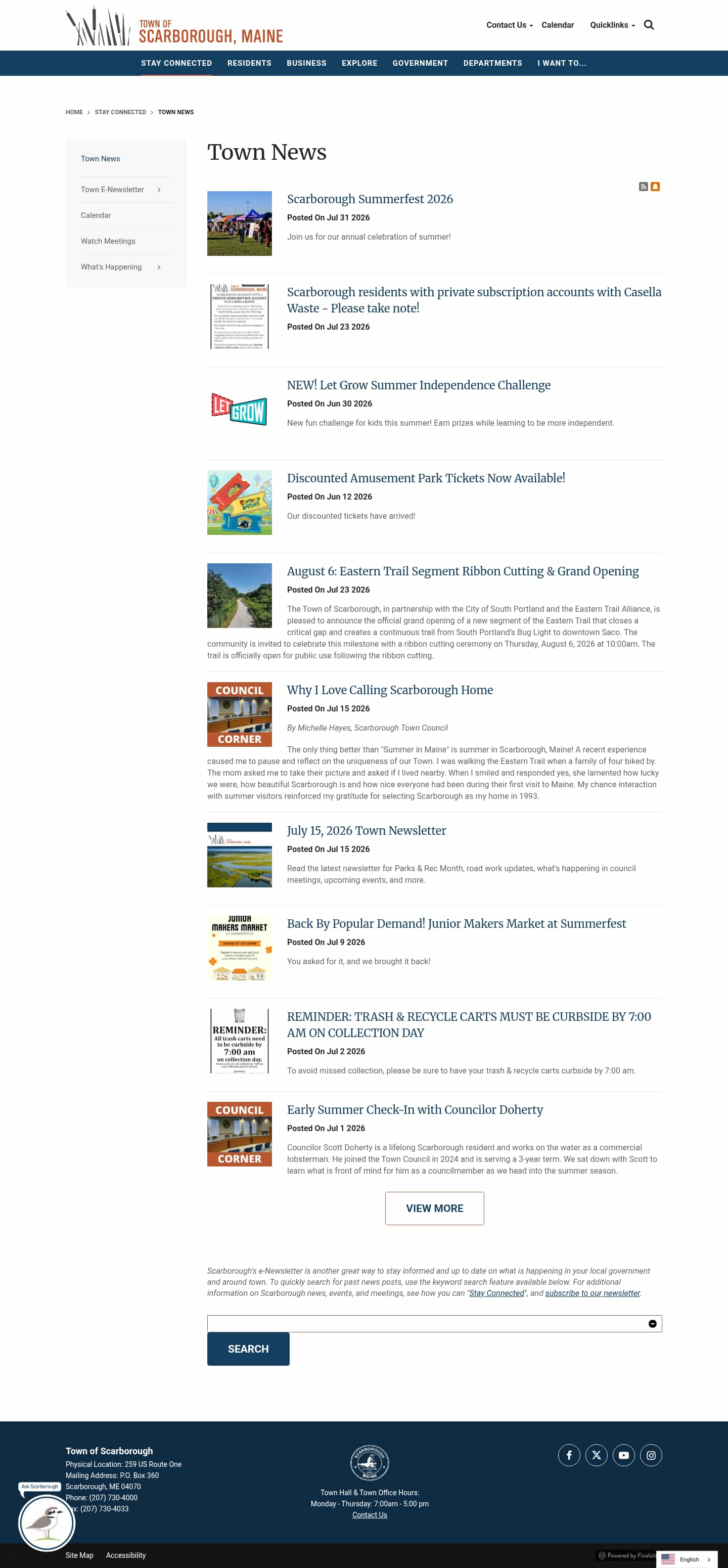 Latest website image capture