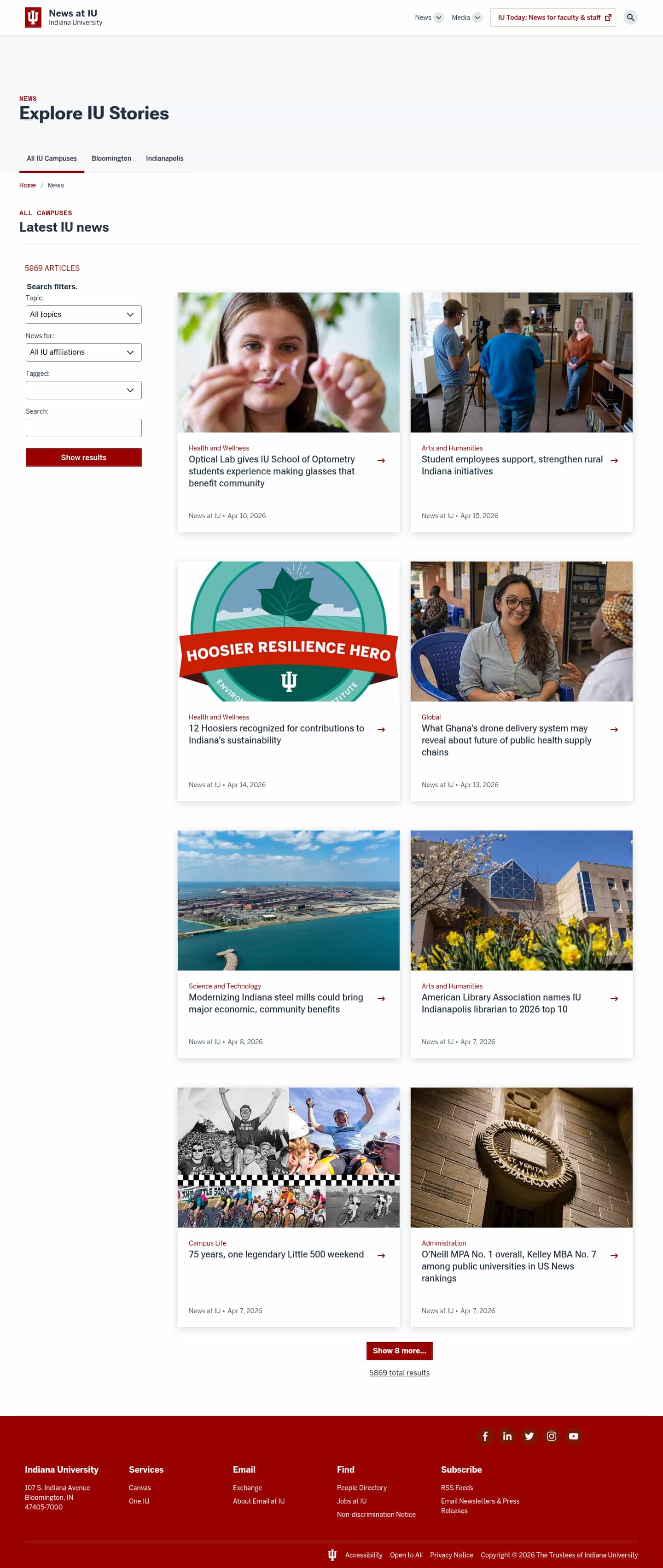 Latest website image capture