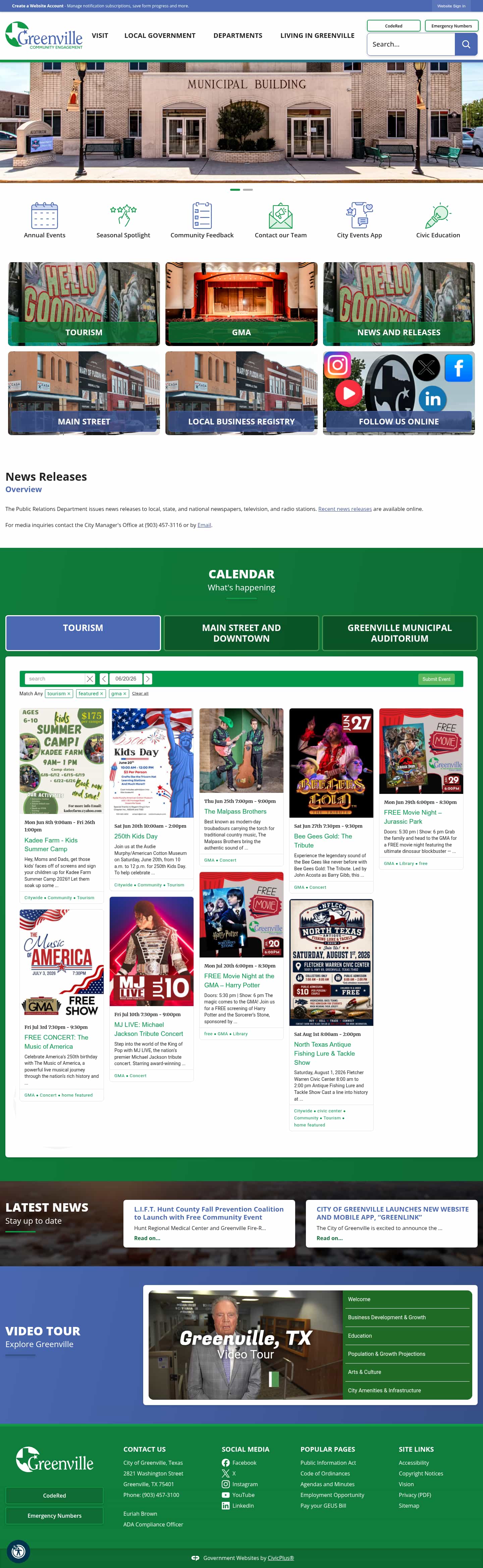 Latest website image capture