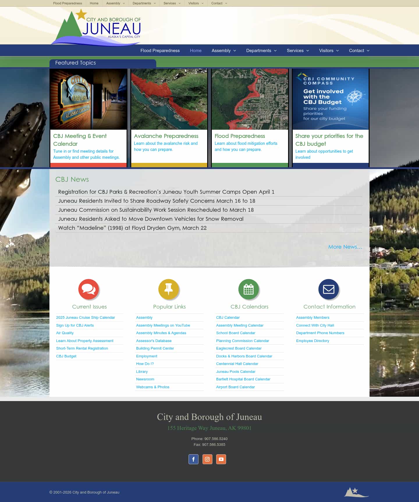 Latest website image capture