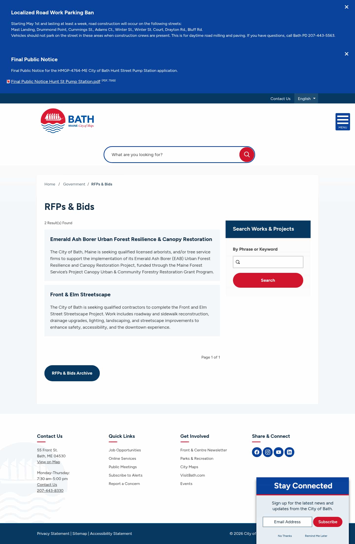 Latest website image capture