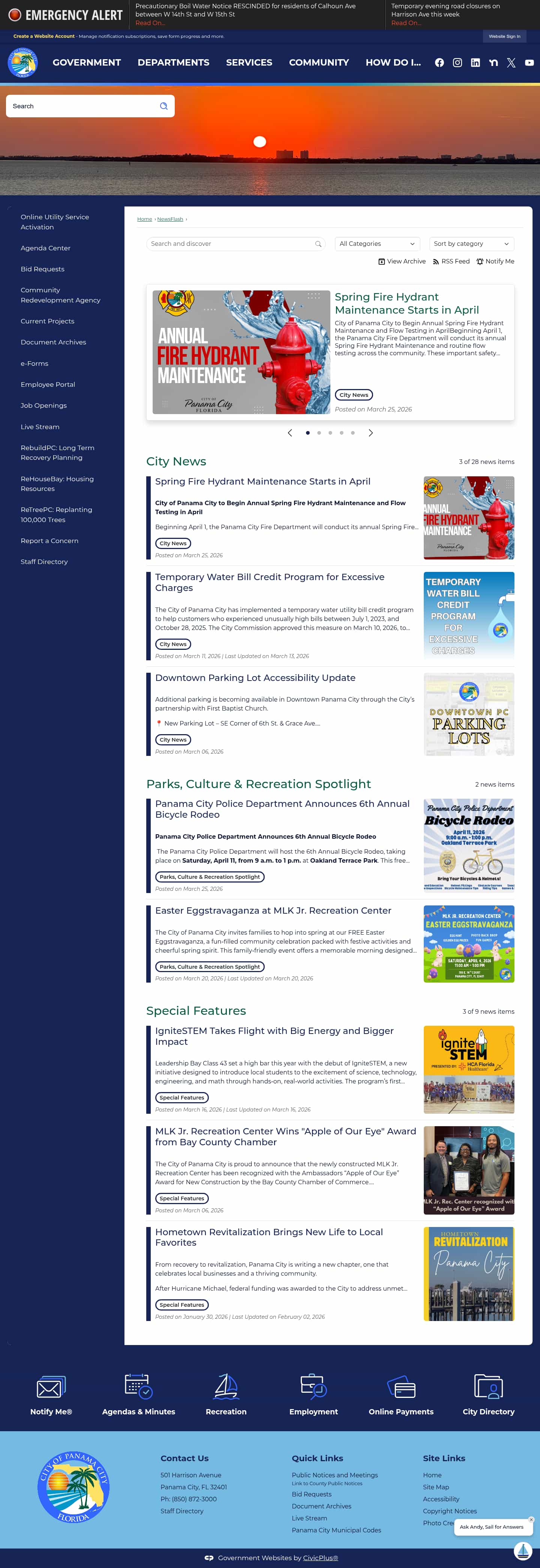 Latest website image capture