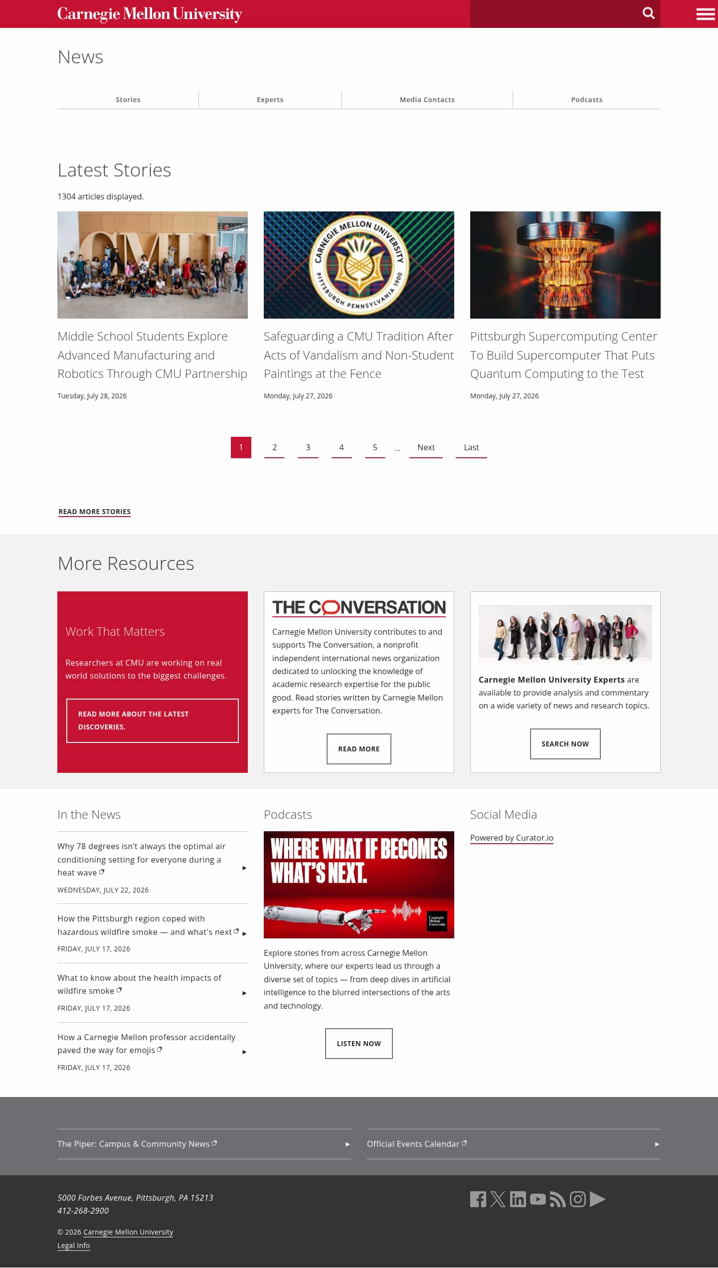 Latest website image capture