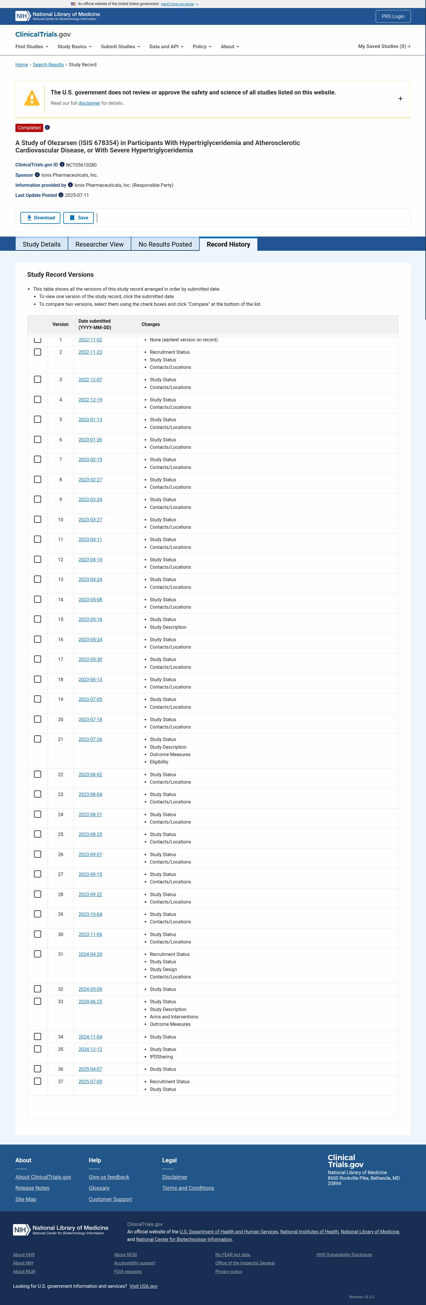 Latest website image capture
