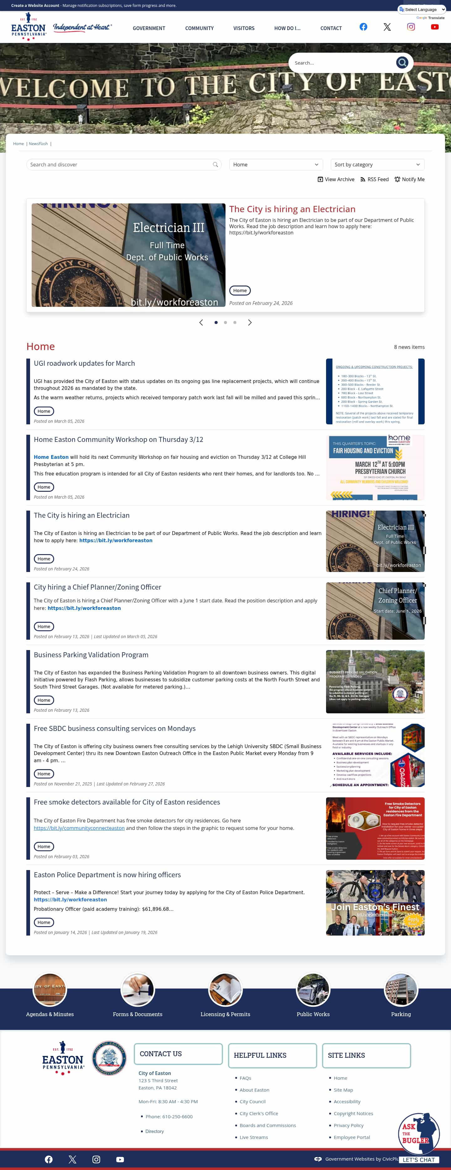 Latest website image capture