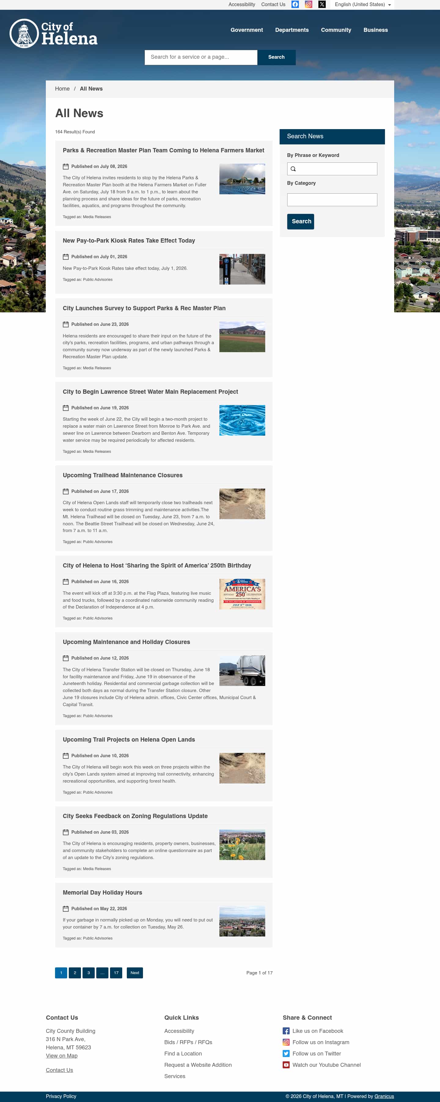 Latest website image capture