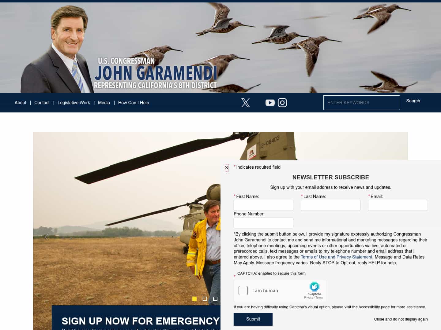 Latest website image capture