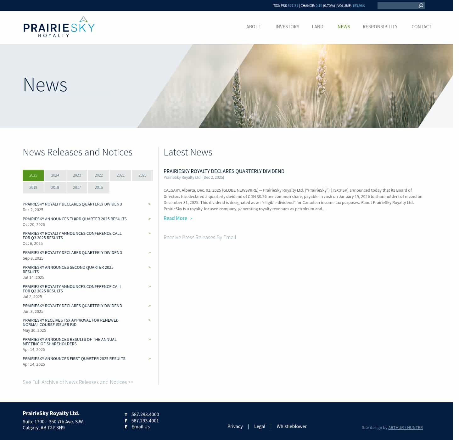 Latest website image capture