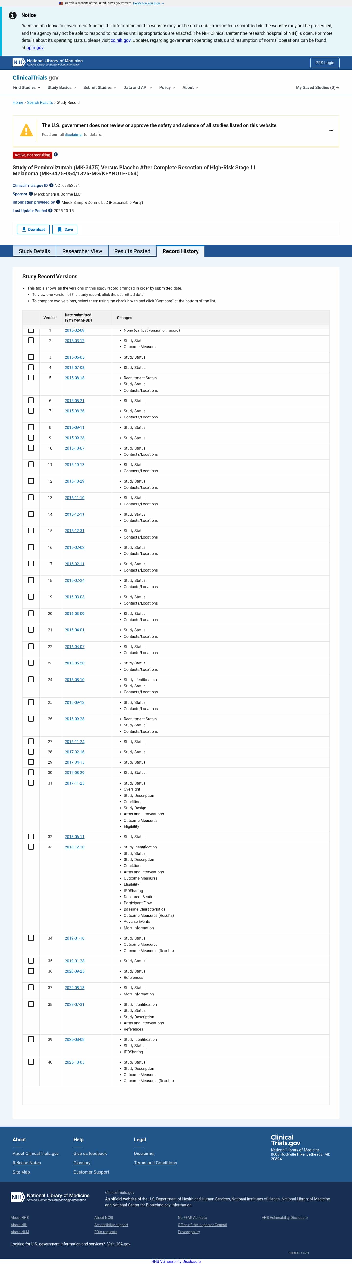 Latest website image capture