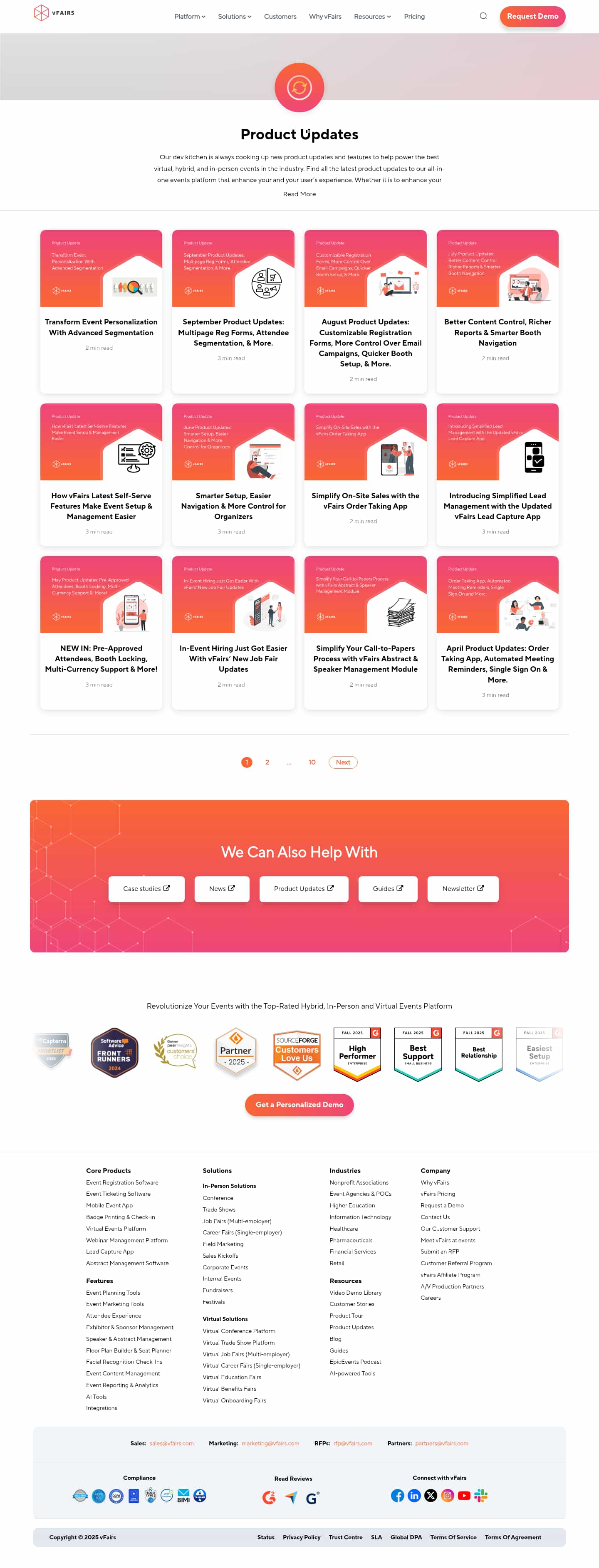 Latest website image capture