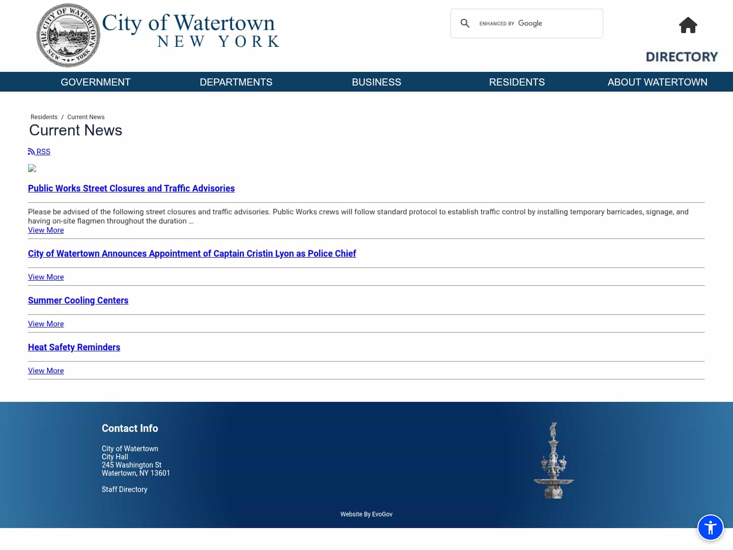 Latest website image capture