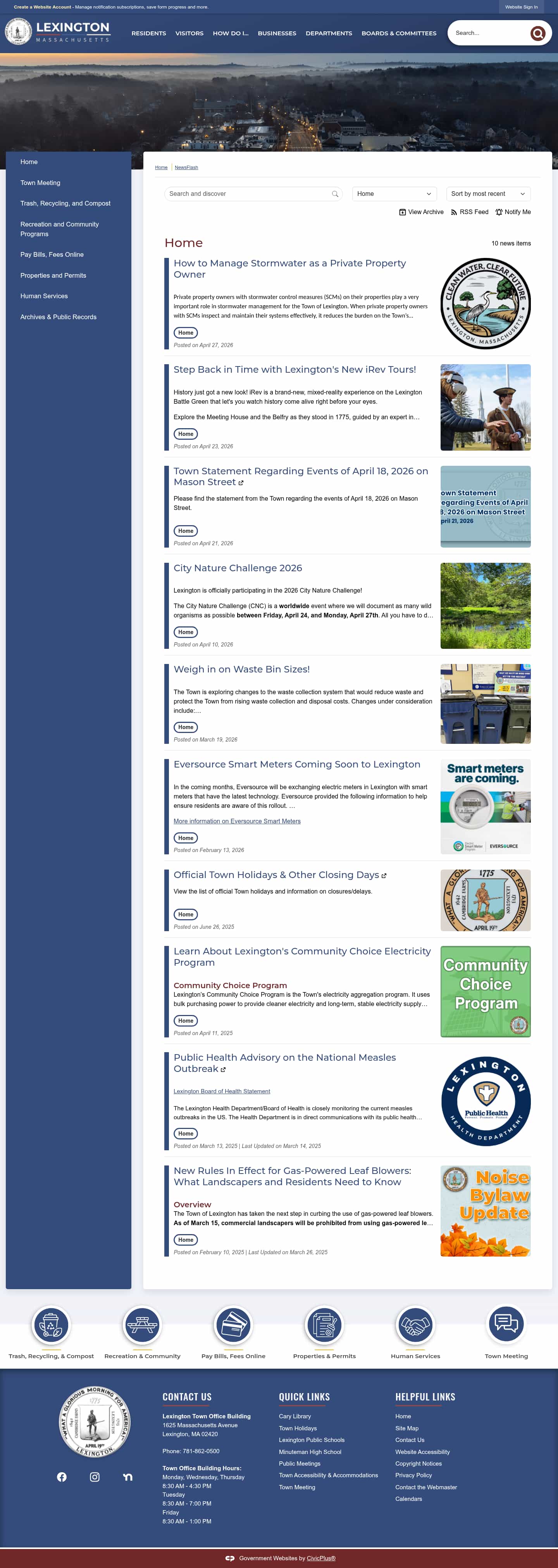 Latest website image capture