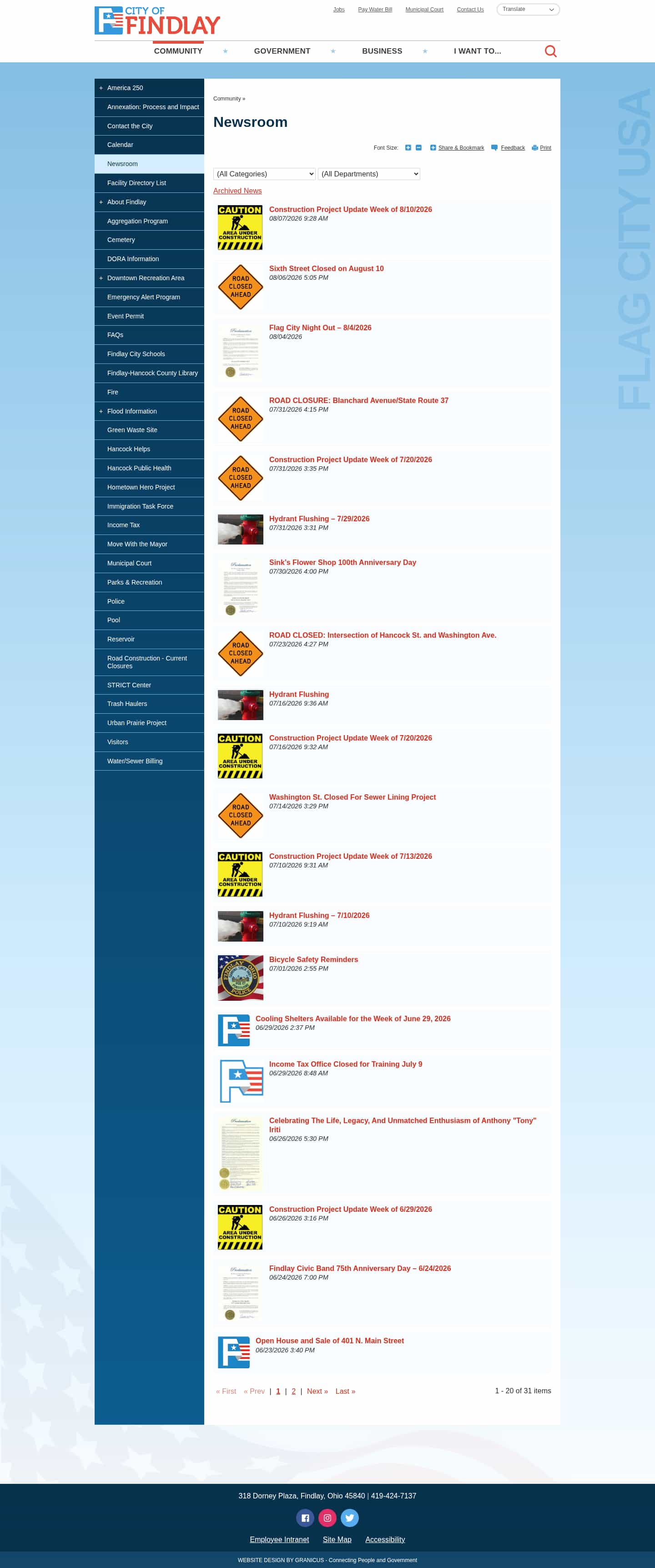 Latest website image capture
