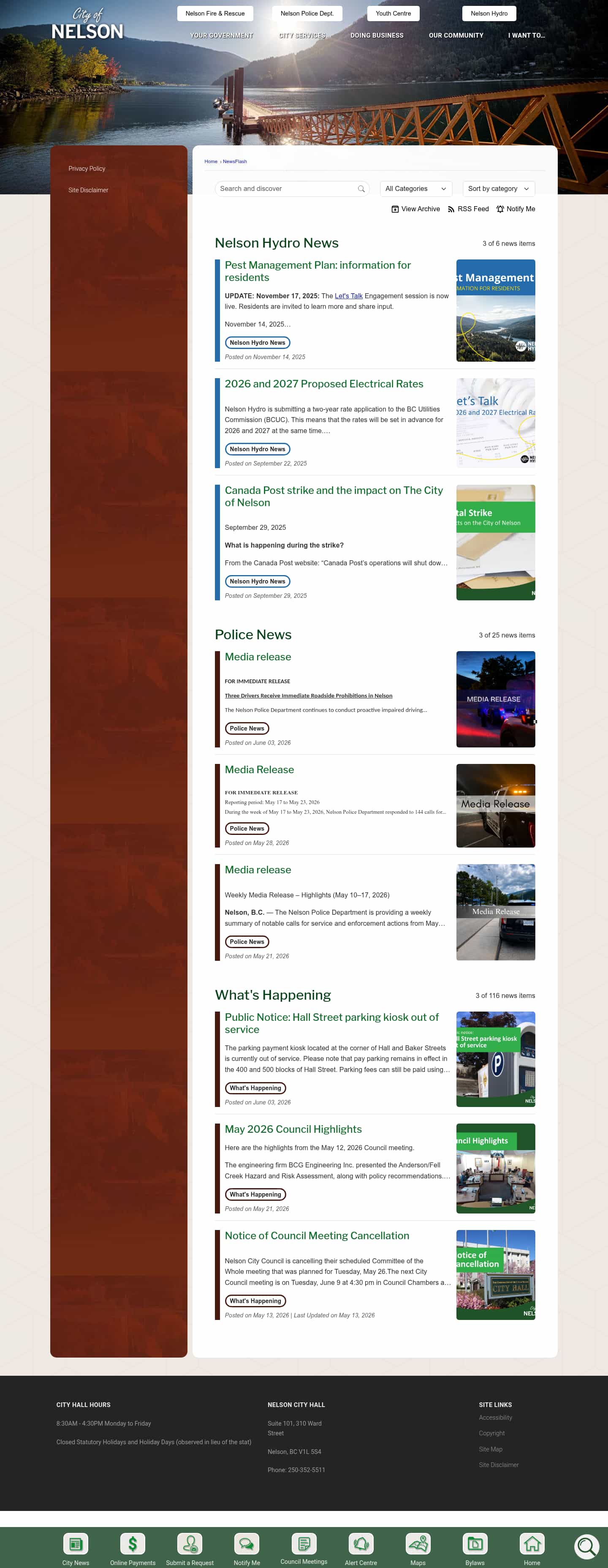 Latest website image capture