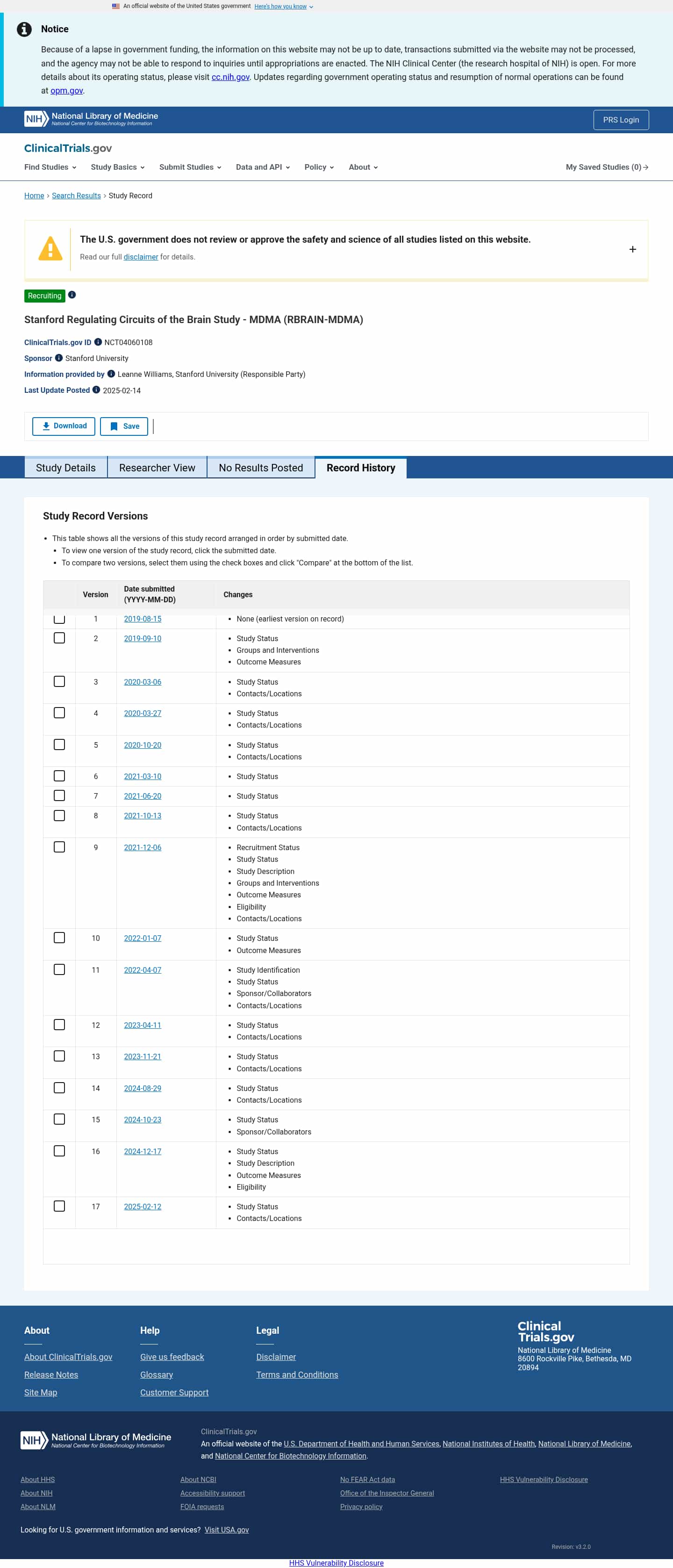 Latest website image capture