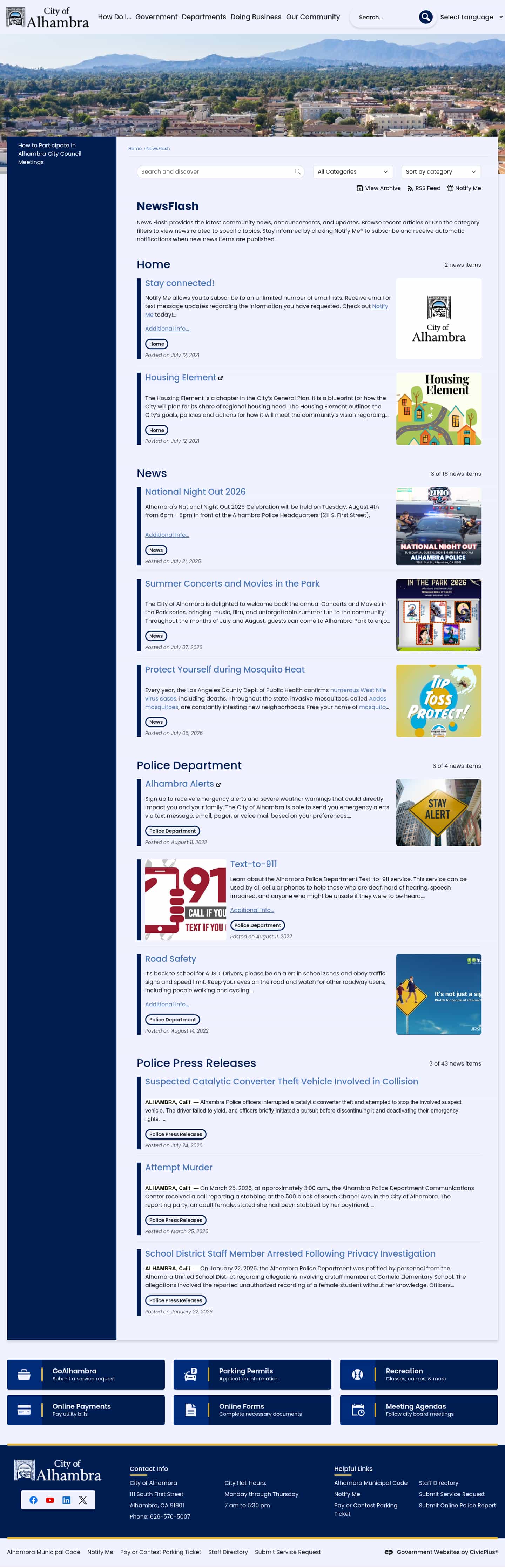 Latest website image capture