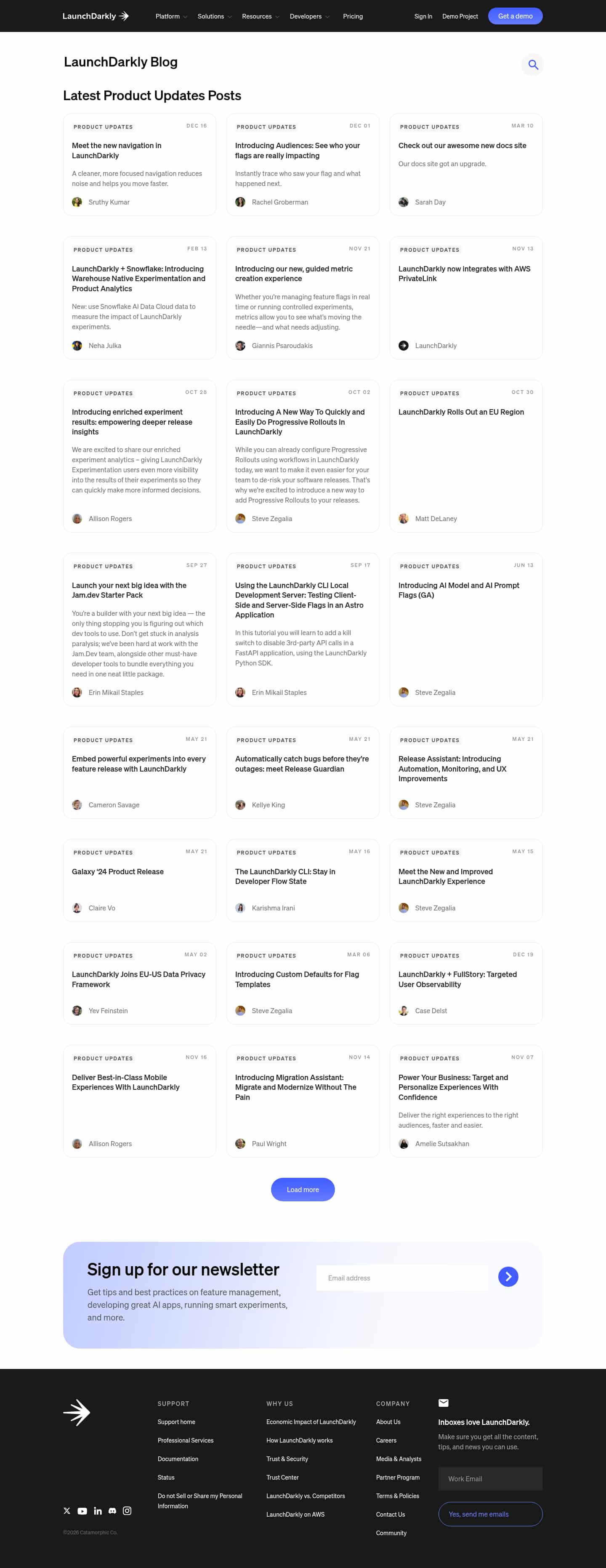 Latest website image capture