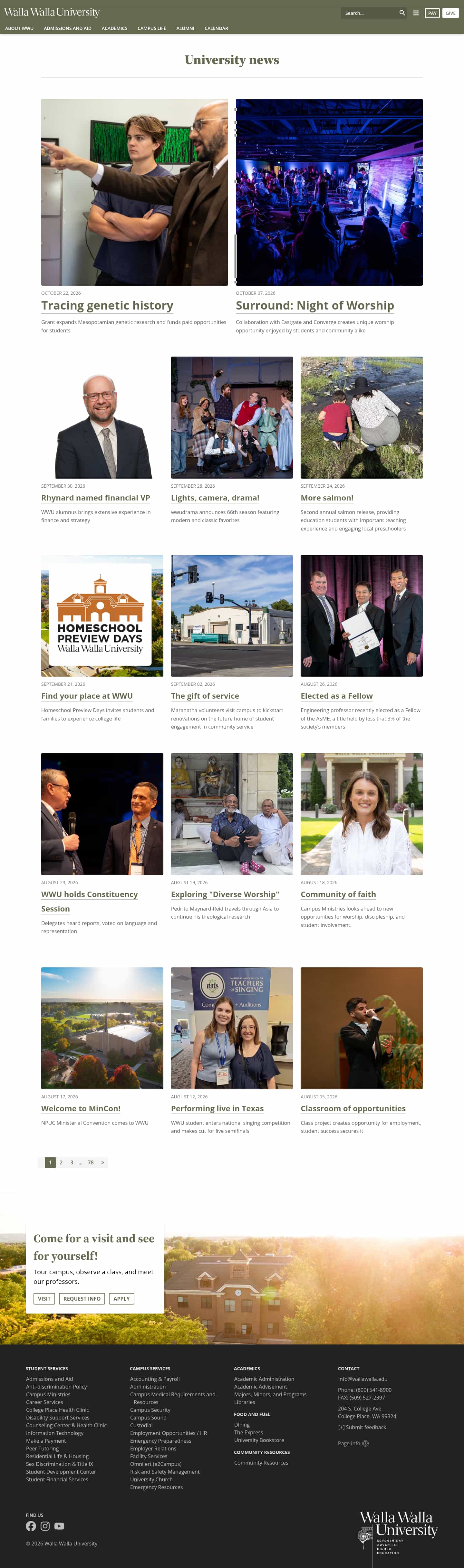 Latest website image capture