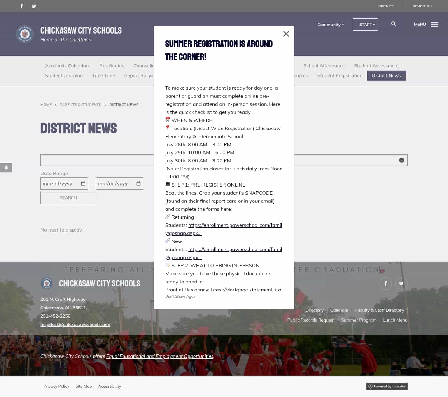 Latest website image capture