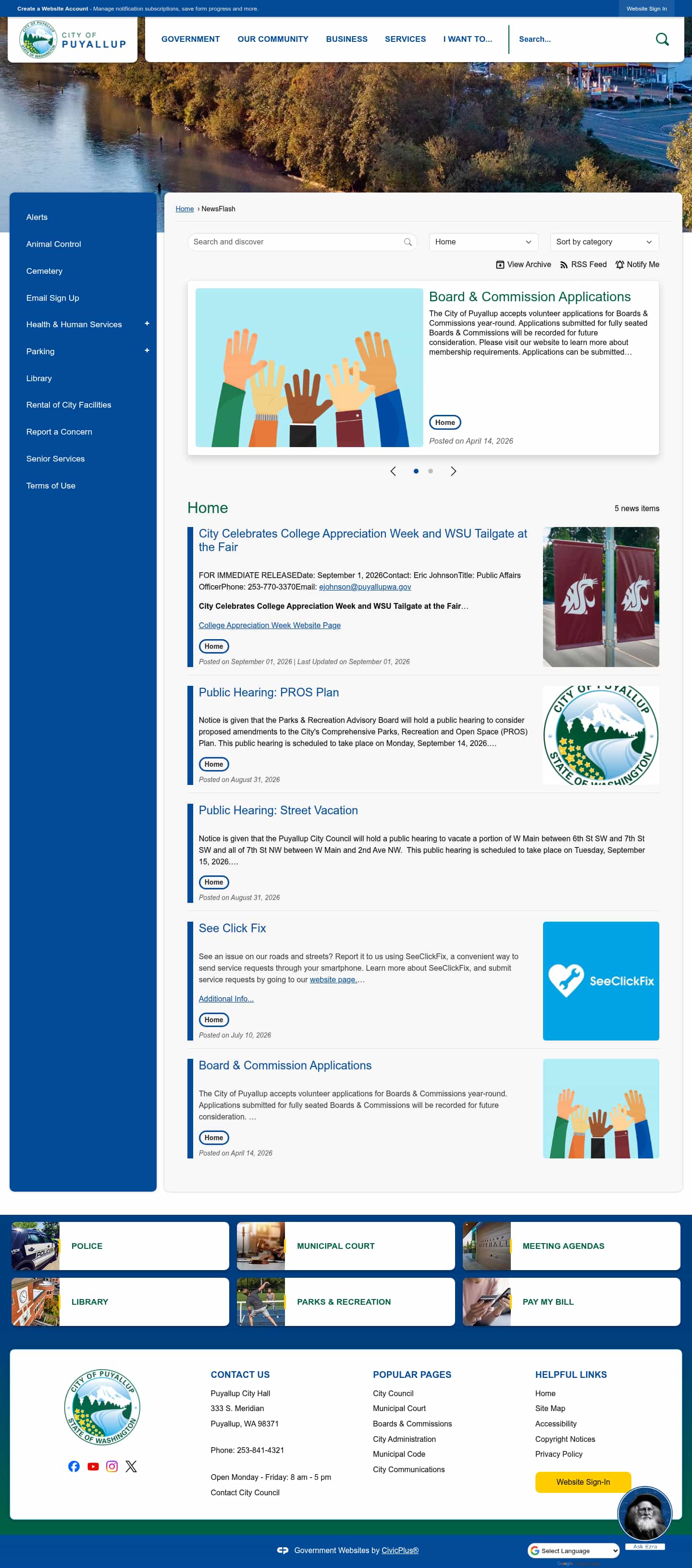 Latest website image capture