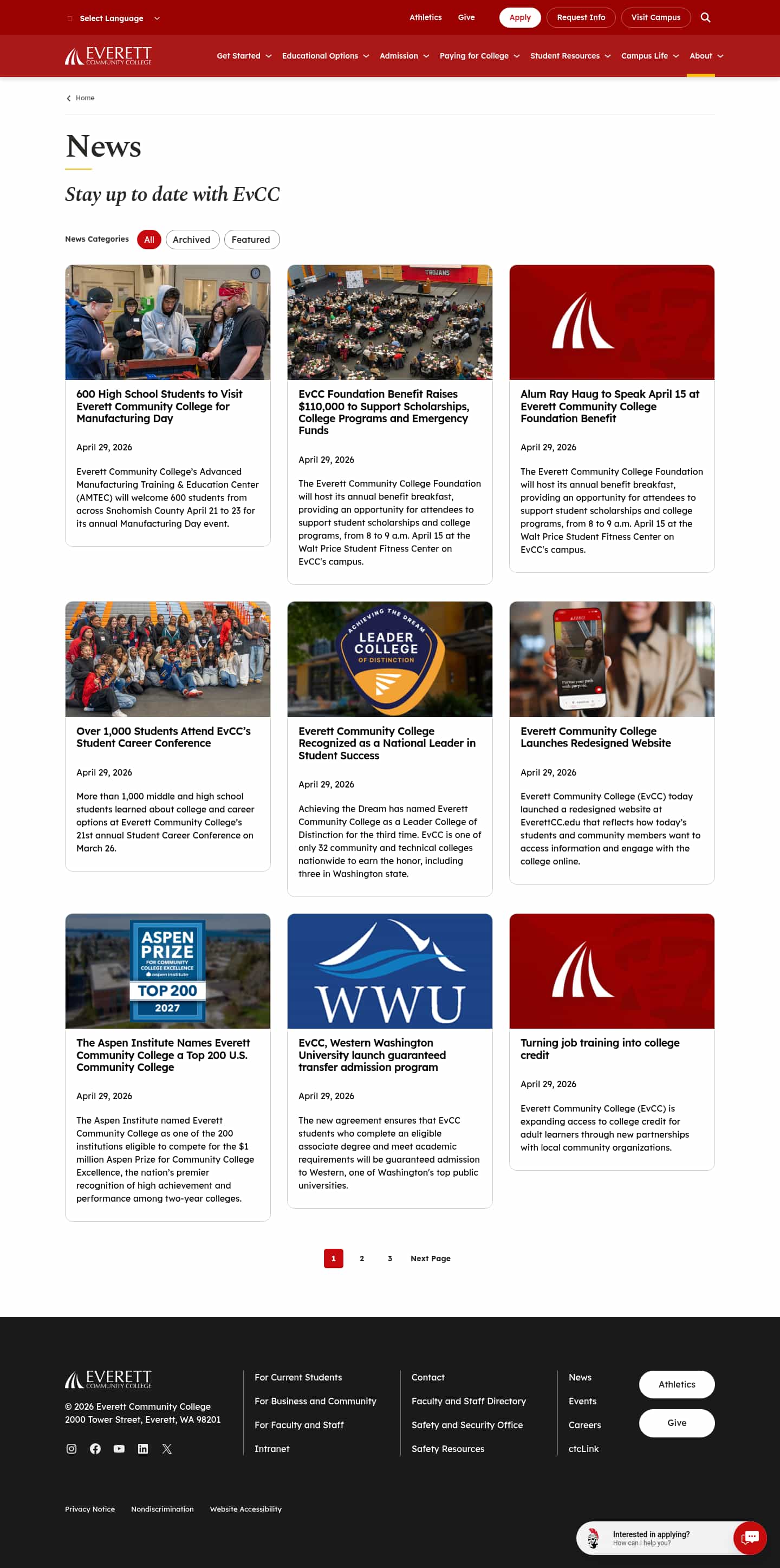 Latest website image capture