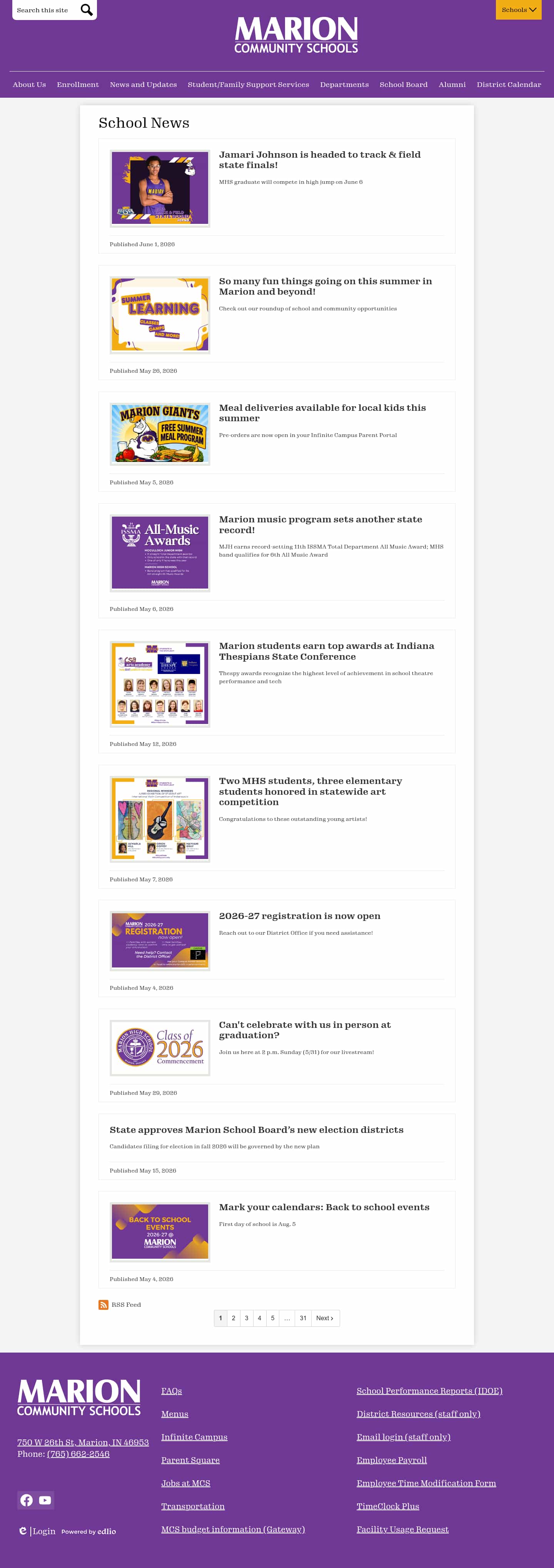 Latest website image capture