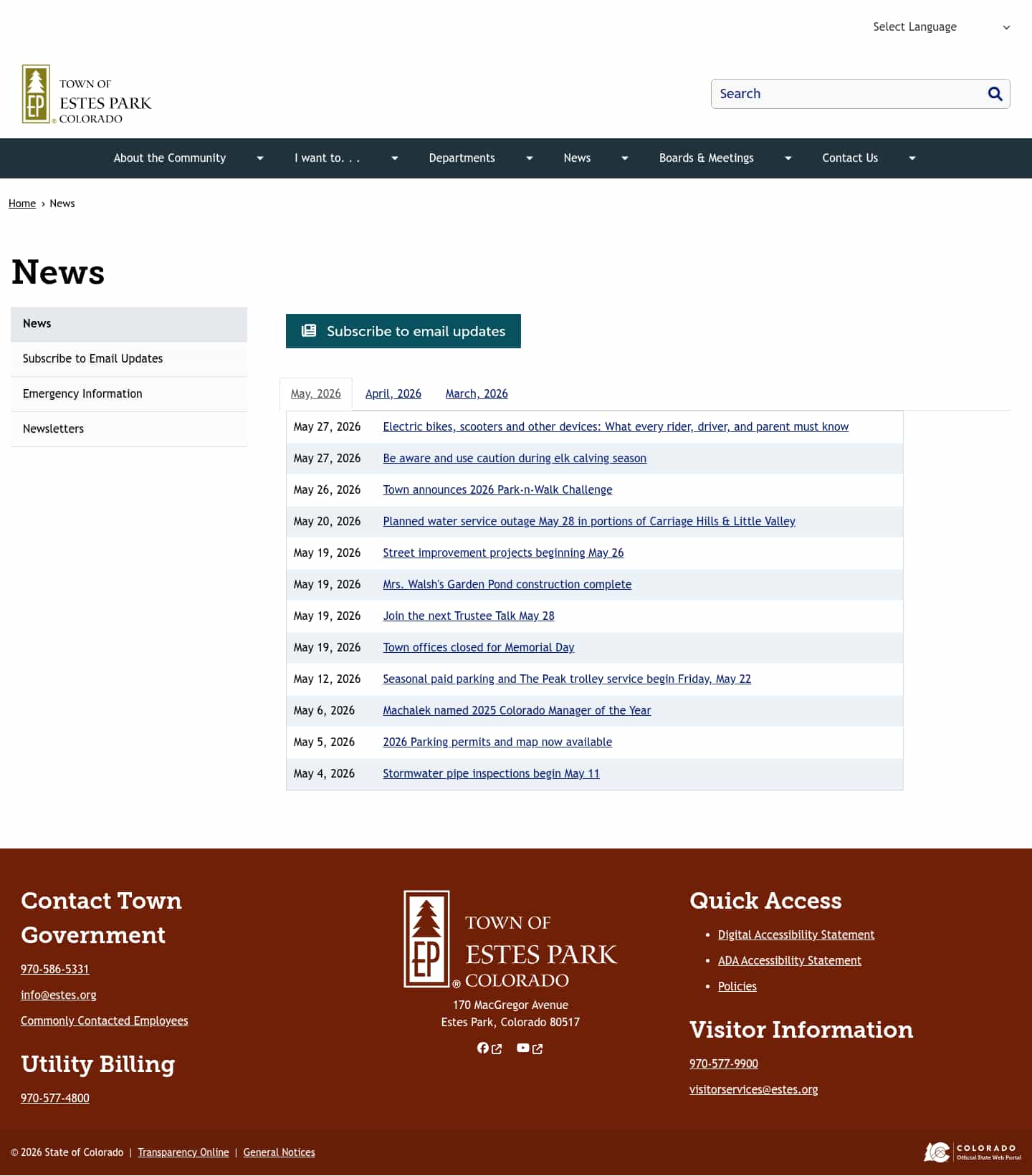 Latest website image capture