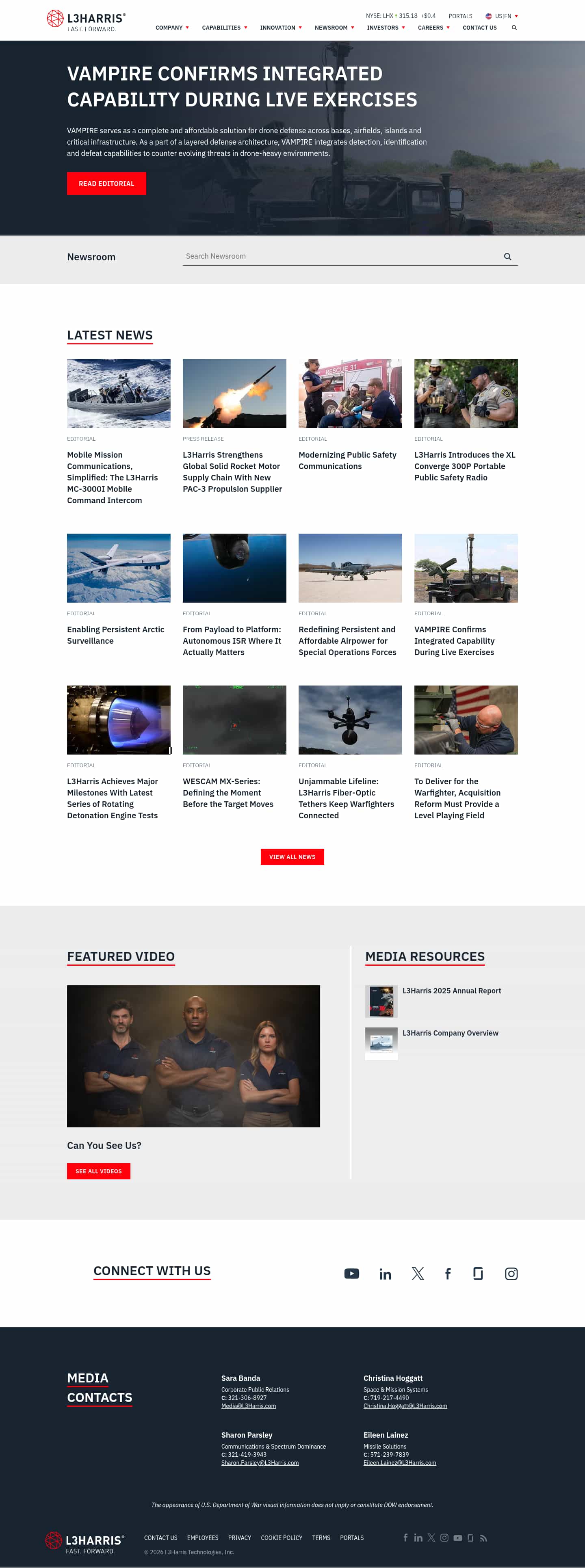 Latest website image capture