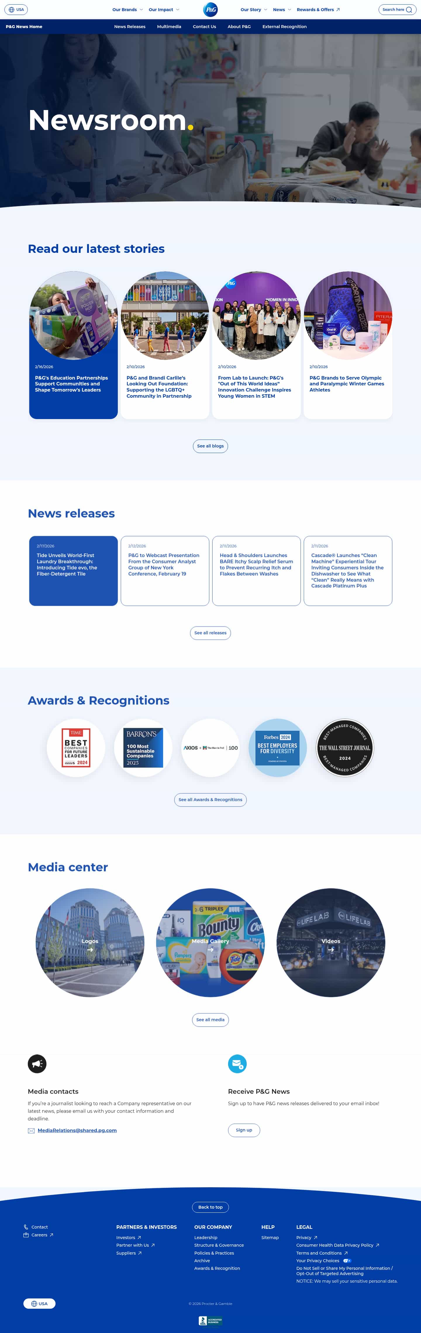 Latest website image capture